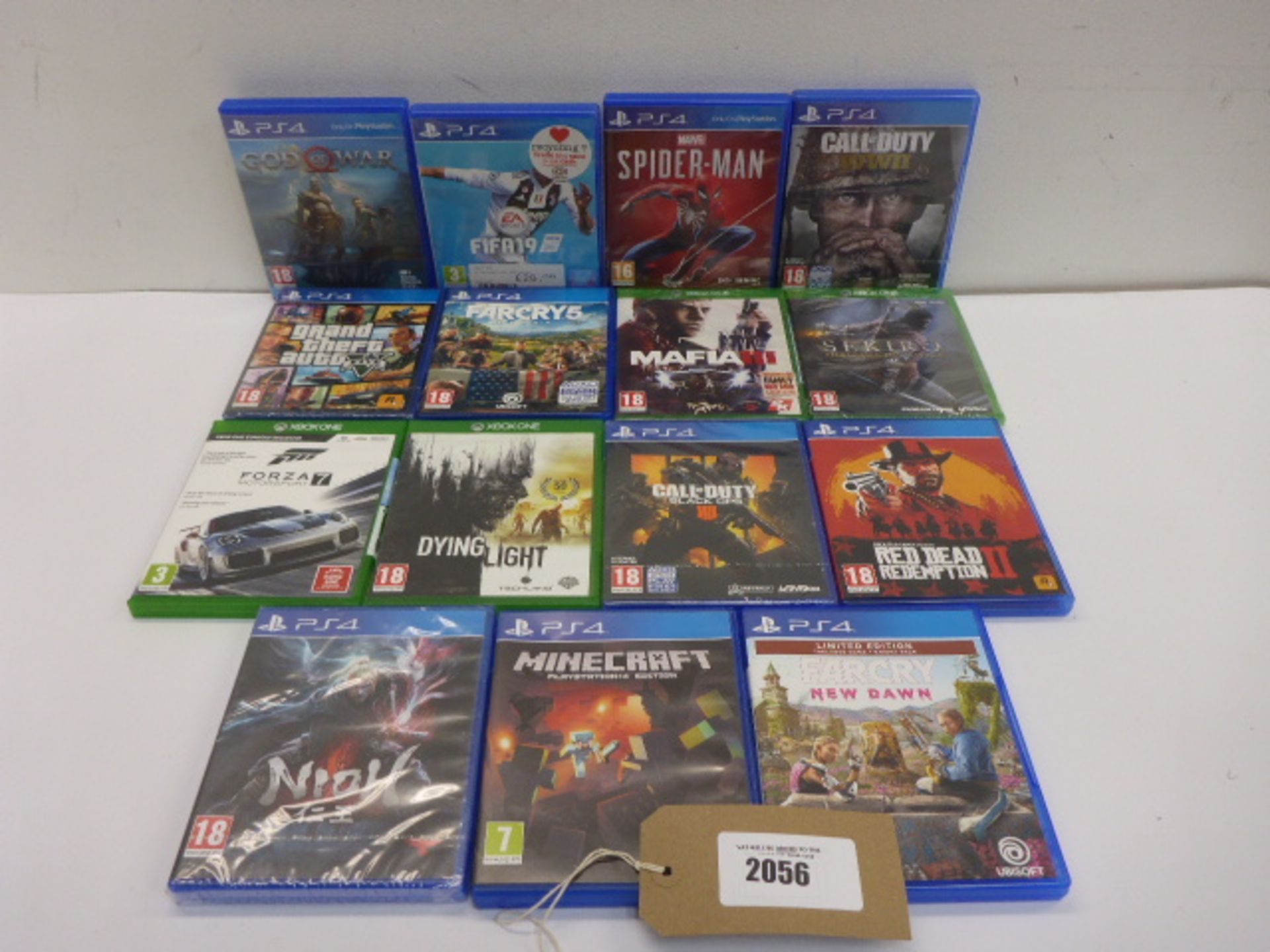 11x PS4 games and 4x Xbox One games