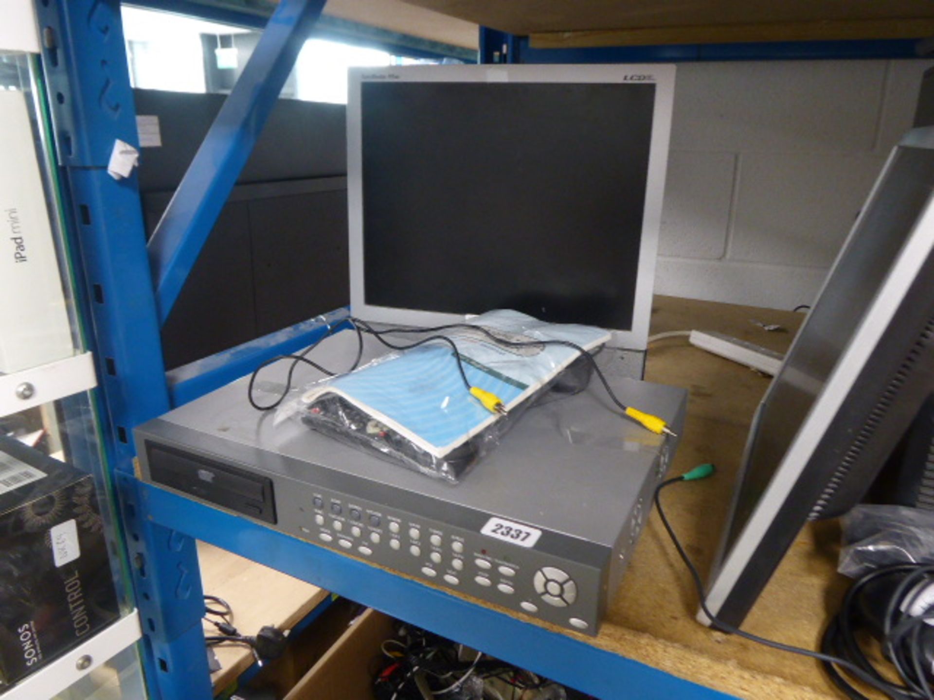DVR recorder system with Samsung monitor and cabling