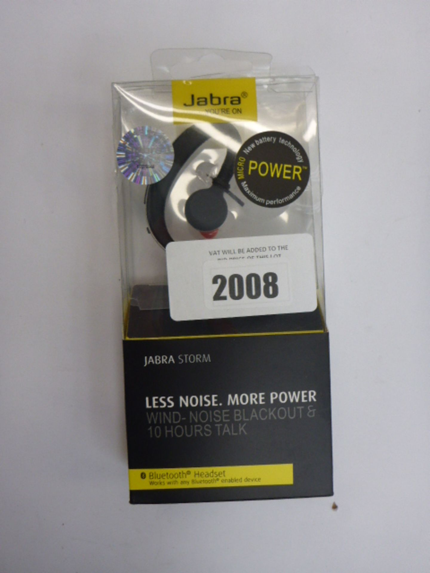 Jabra Storm bluetooth headset