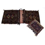 A late 19th/early 20th century Afghan saddle bag,