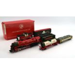 A Franklin Mint OO gauge 'North Pole Limited' six piece Christmas model CONDITION REPORT: