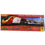 A Hornby OO gauge train set R1155 'Virgin Trains Pendolino',