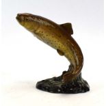 A Beswick figure modelled as a Trout, Model No. 1032, h.