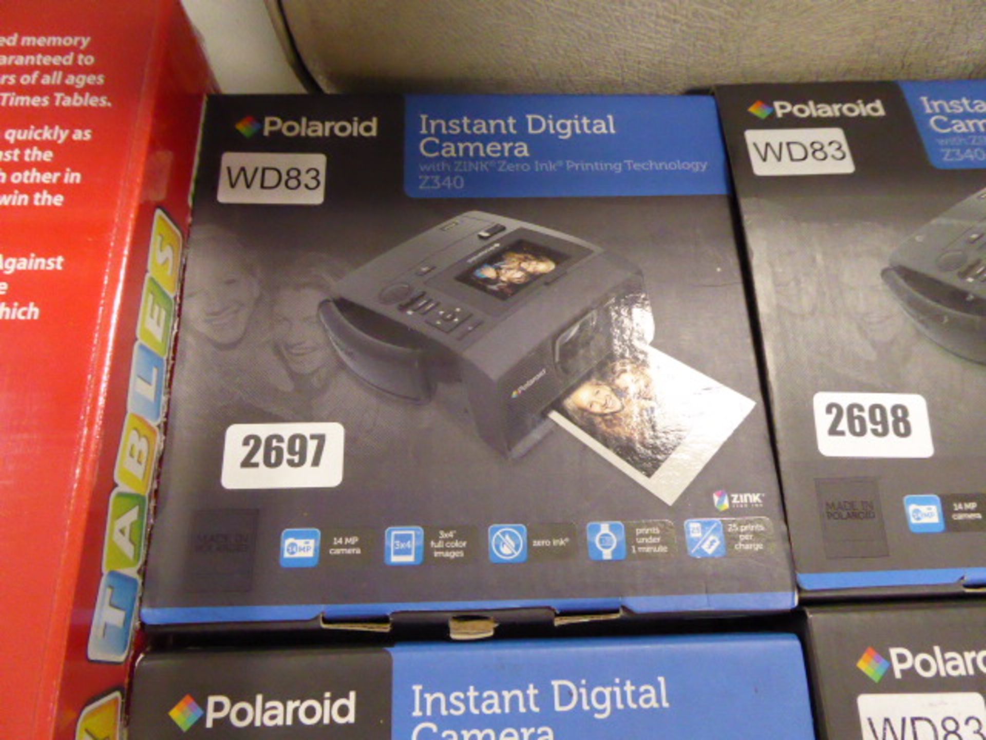 Polaroid instant digital print camera model Z340 (boxed)