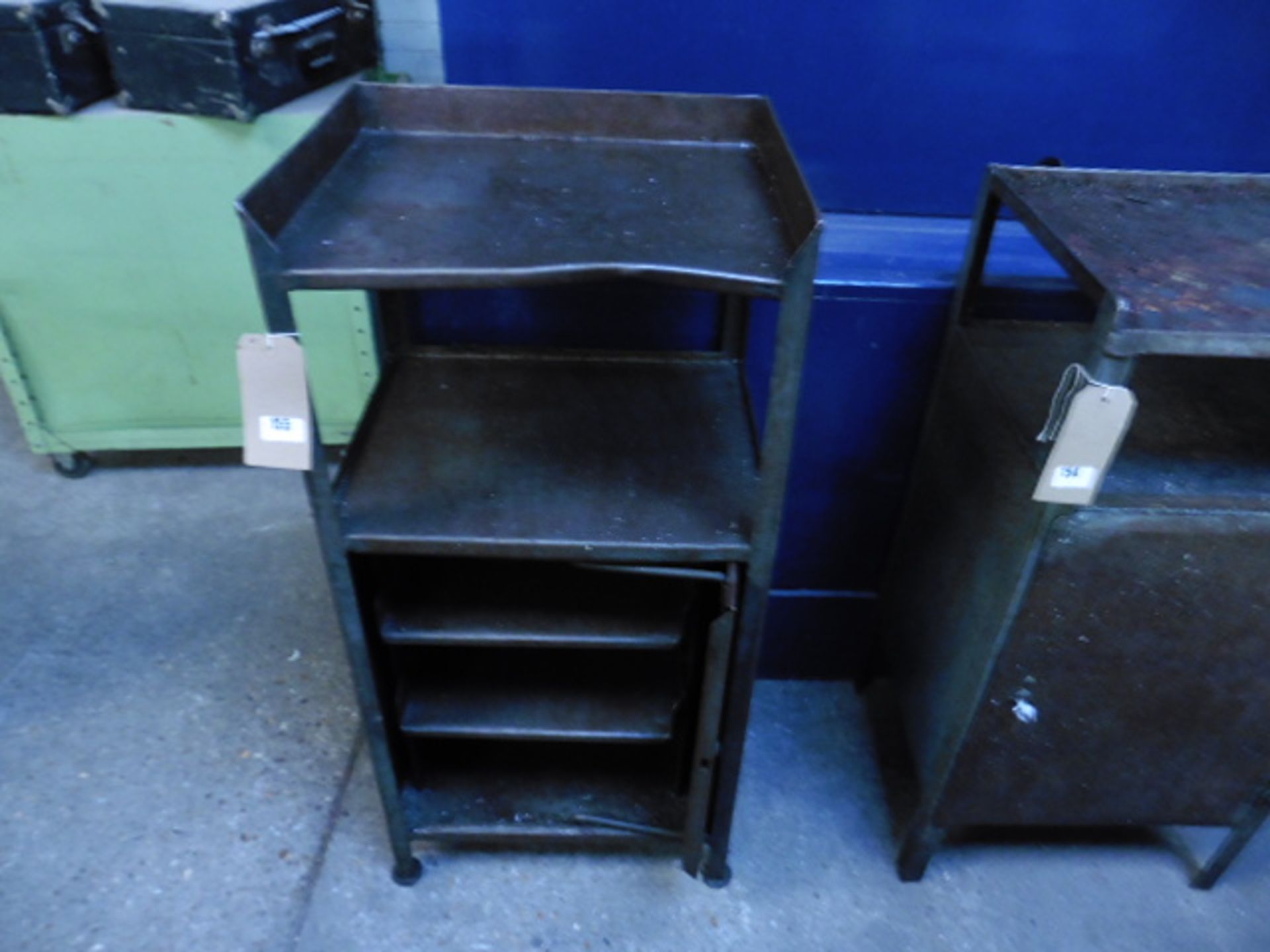 Steel work shop tooling cabinet