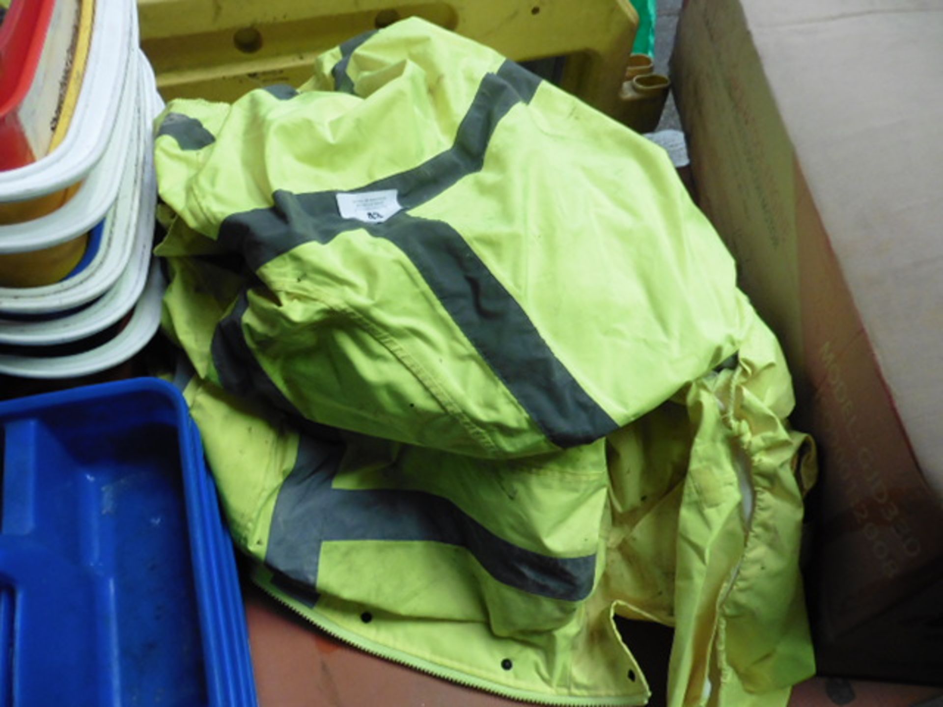 Quantity of high viz coats