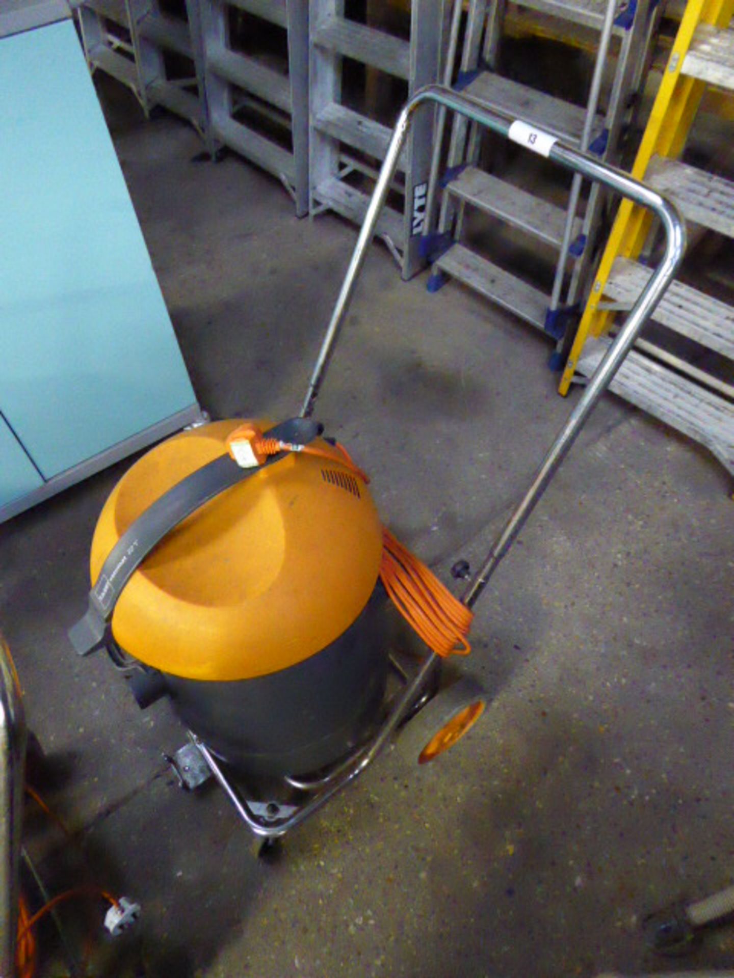 Taski Vacumat 22T single phase industrial vacuum cleaner on trolley (31)