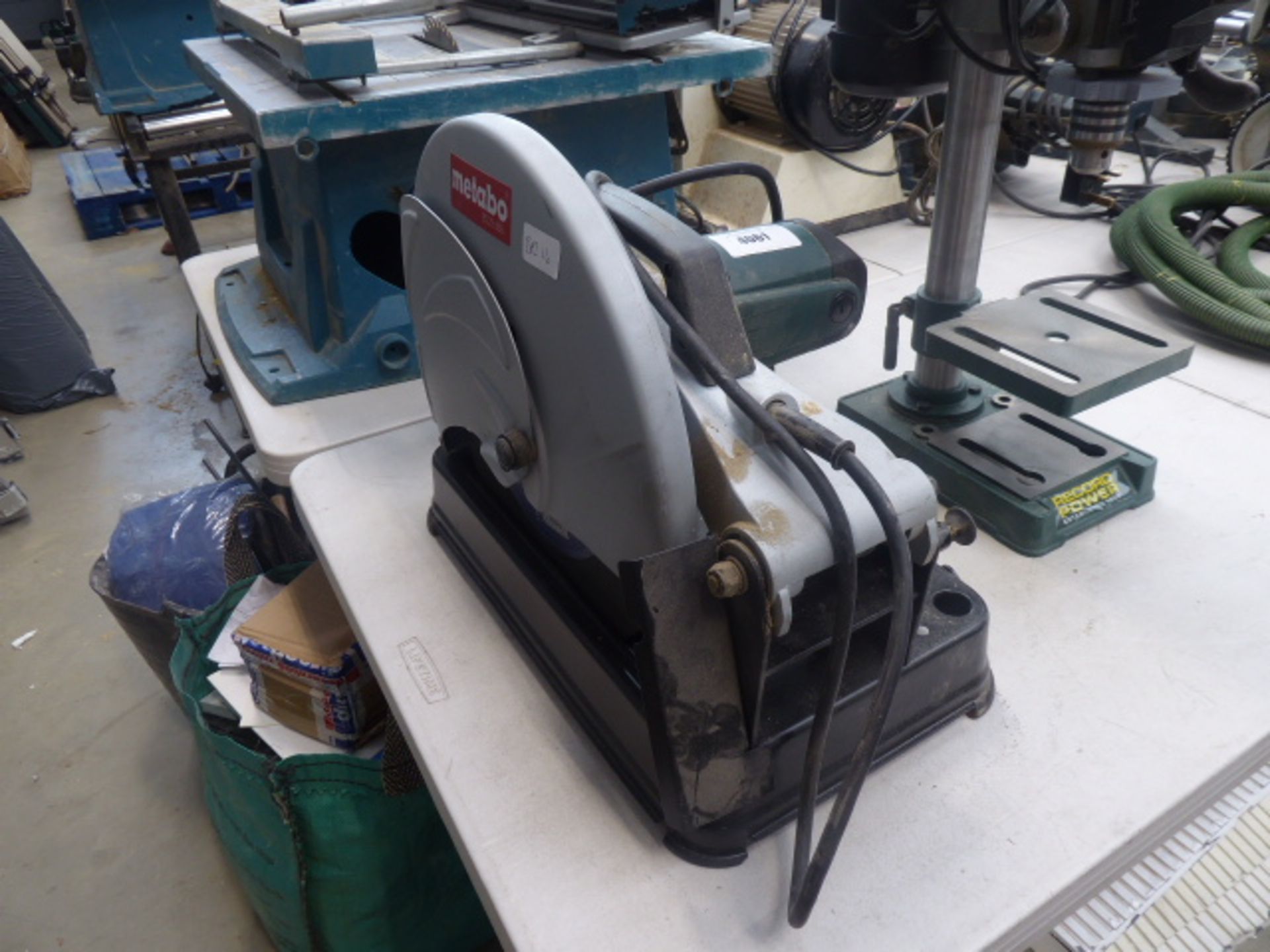 Metabo CS2-355 single phase electric metal cut off saw. - Image 4 of 4