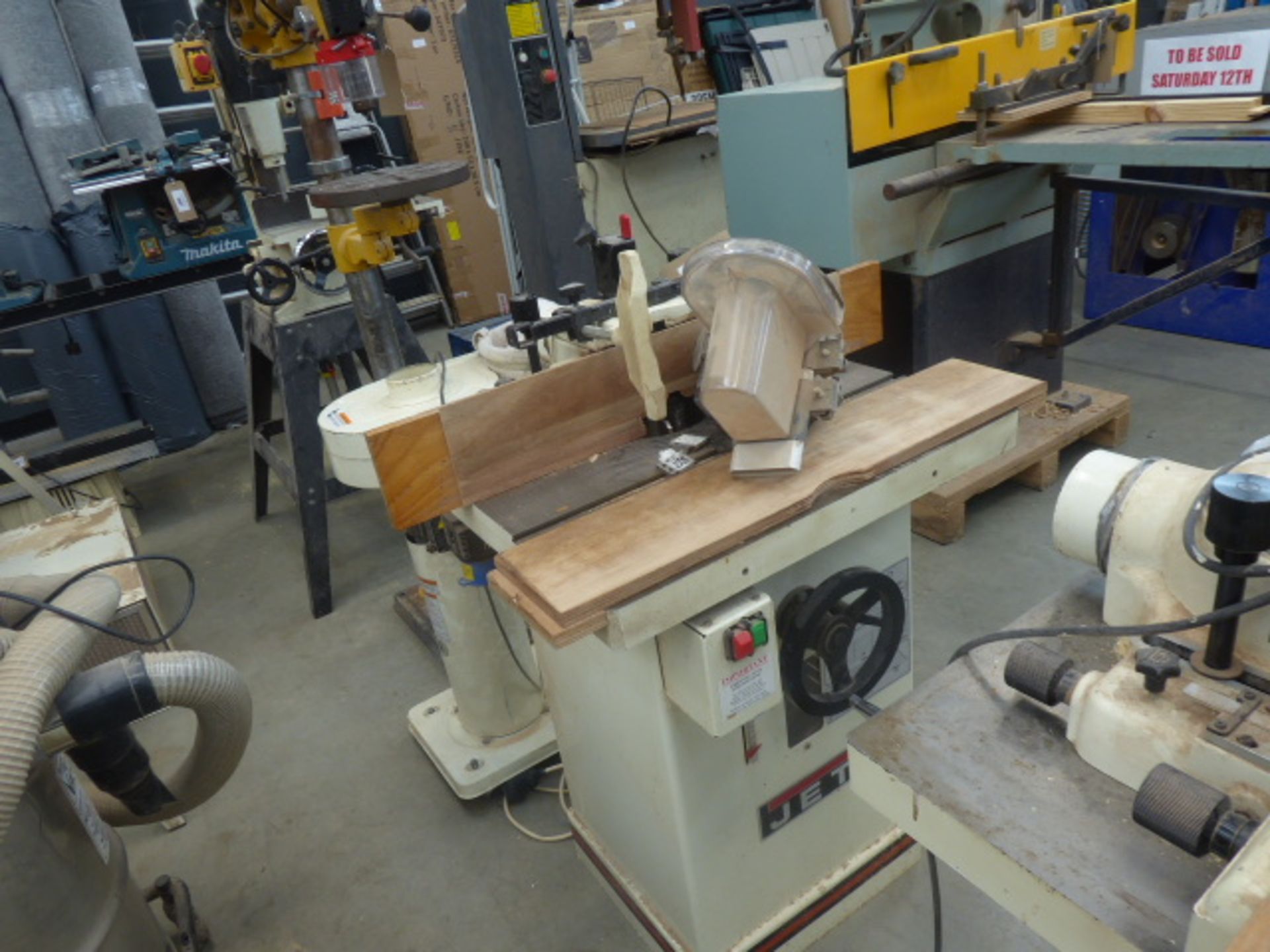 Jet JWS-34 LX spindle moulder Year: 2004 Serial Number: 4062718 - Image 2 of 2