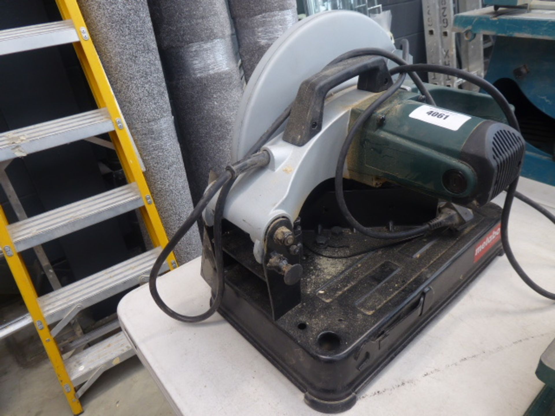 Metabo CS2-355 single phase electric metal cut off saw.