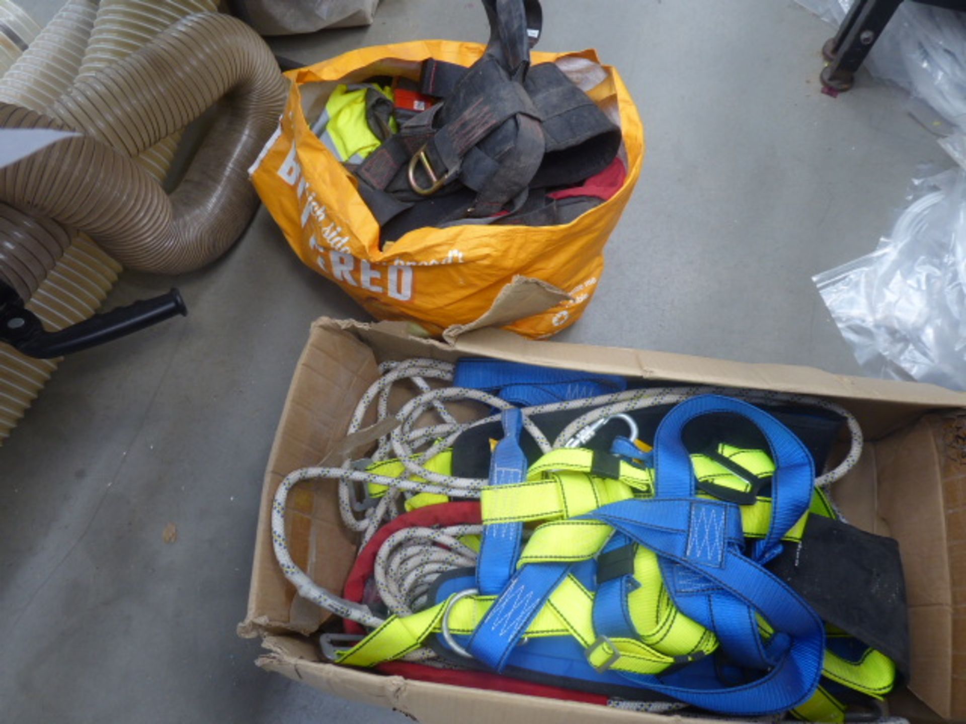 Box of misc. work harness