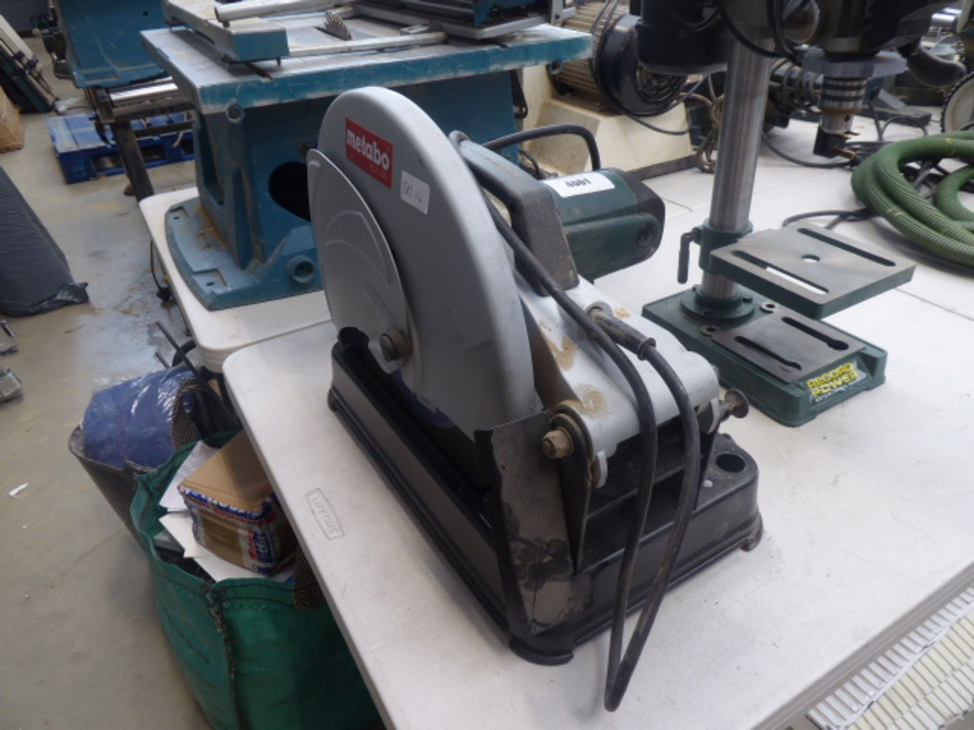 Metabo CS2-355 single phase electric metal cut off saw. - Image 2 of 4