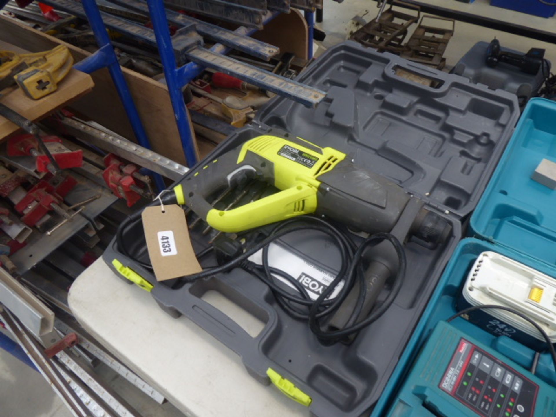 Ryobi ERH710RS single phase electric SDS drill in case