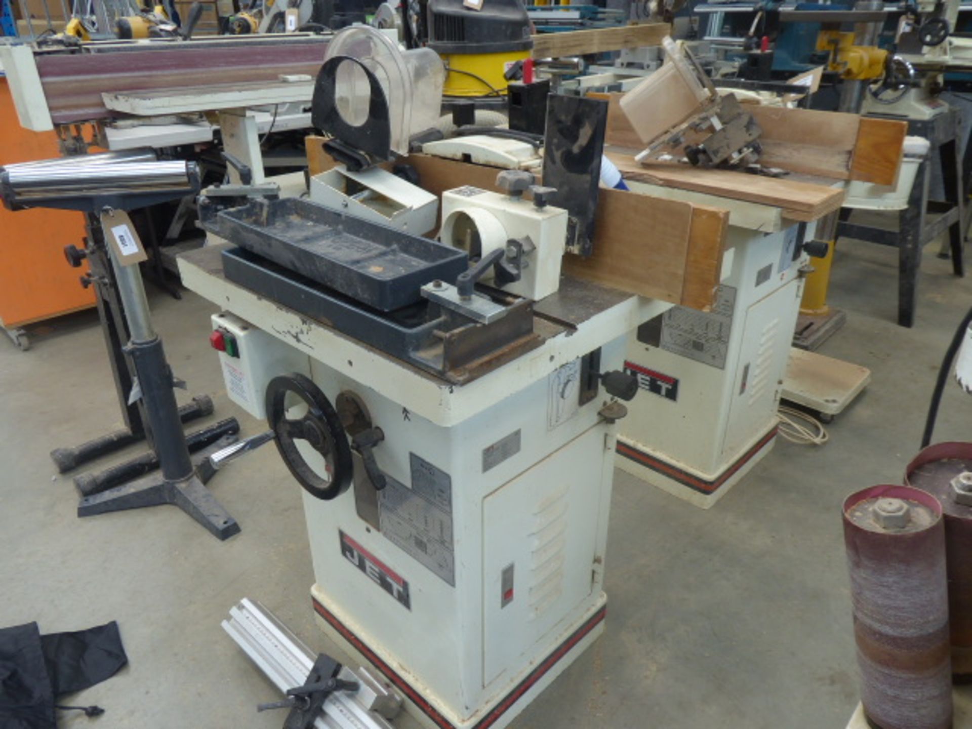 Jet JWS-34 LX spindle moulder Year: 2009 Serial Number: 9126522