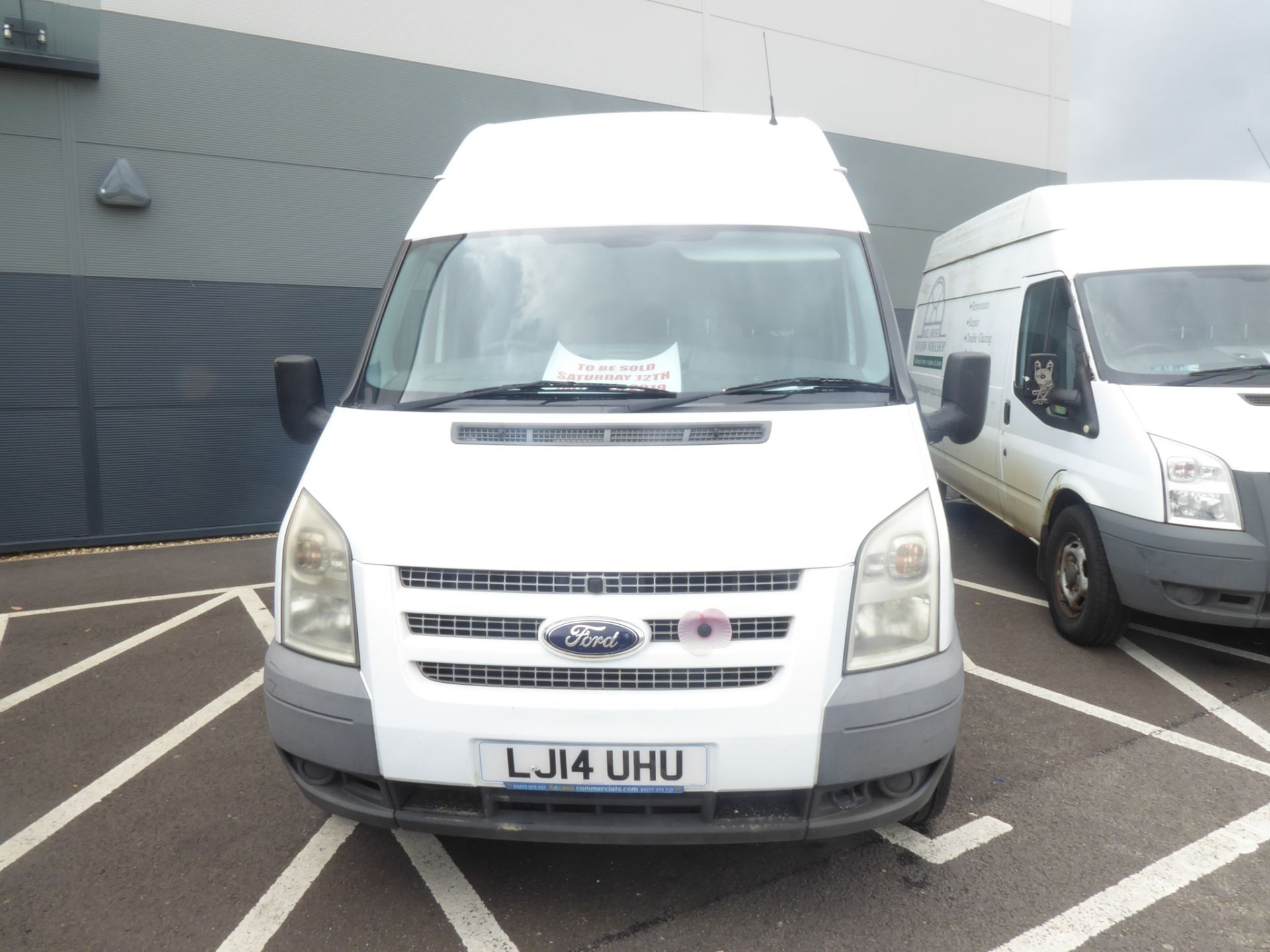 Registration: LJ14 UHU Make: Ford Transit 100 T350 RWD high roof panel van diesel 2198cc First - Image 4 of 5