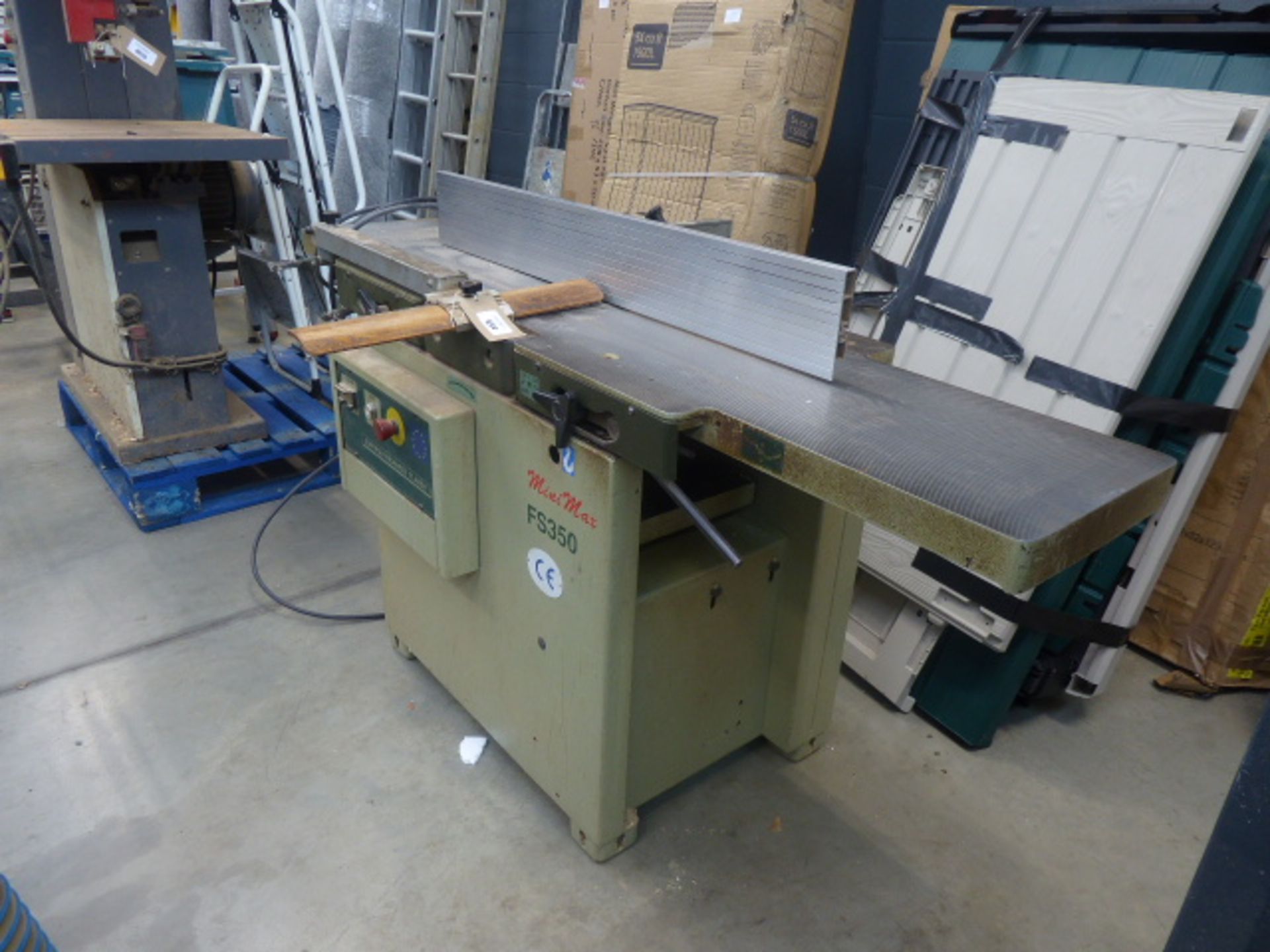 Mini Max FS350 planer/thicknesser Year: 1998 Serial Number: KK/044407 (no automatic stop)