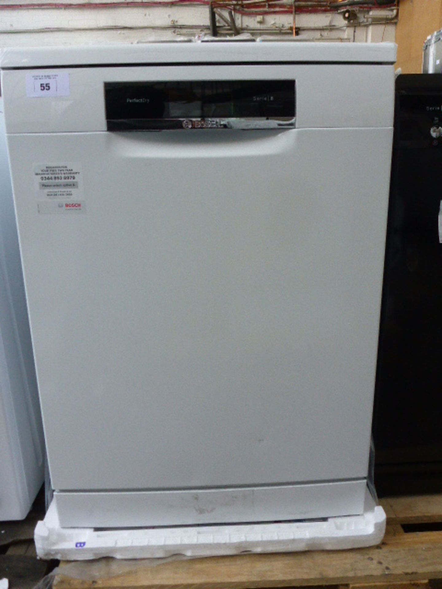 SMS88TW06GB Bosch Free-standing dishwasher 60 cm white