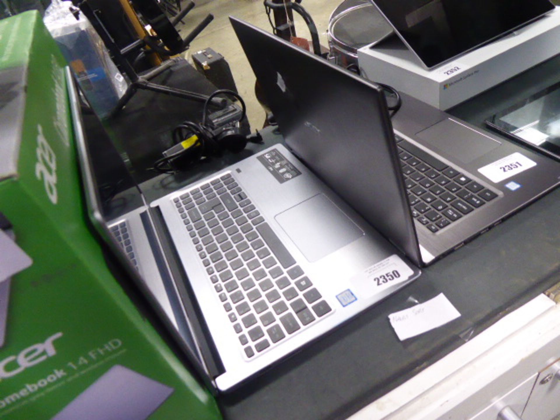 Acer Swift 3 laptop core i5 8th gen processor, 4gb ram, 1tb hdd, with psu