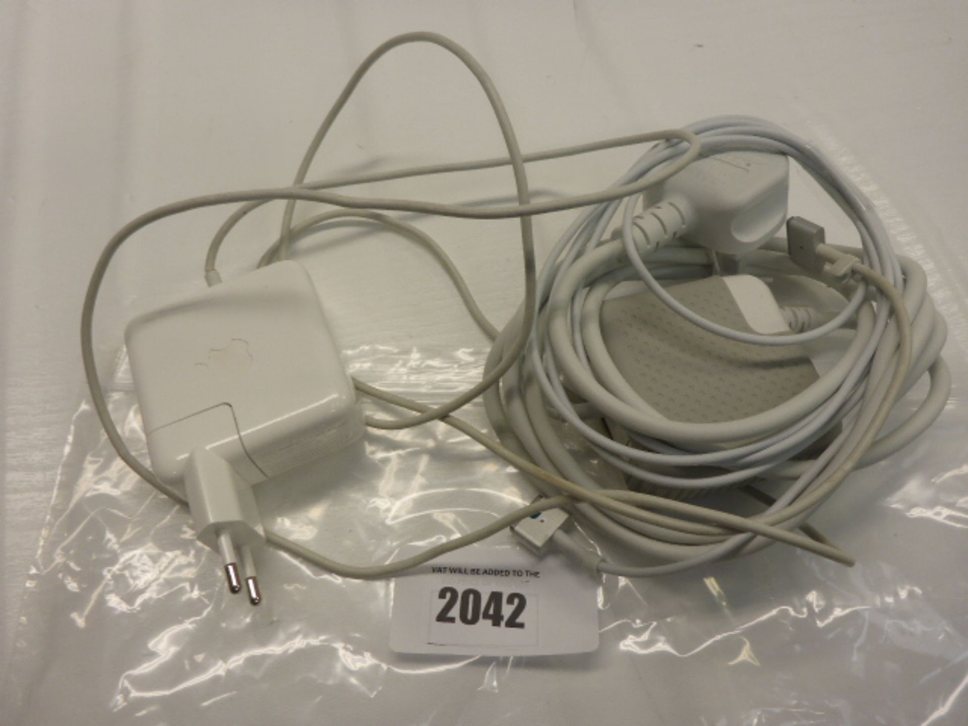 2 Mac MagSafe power adapters