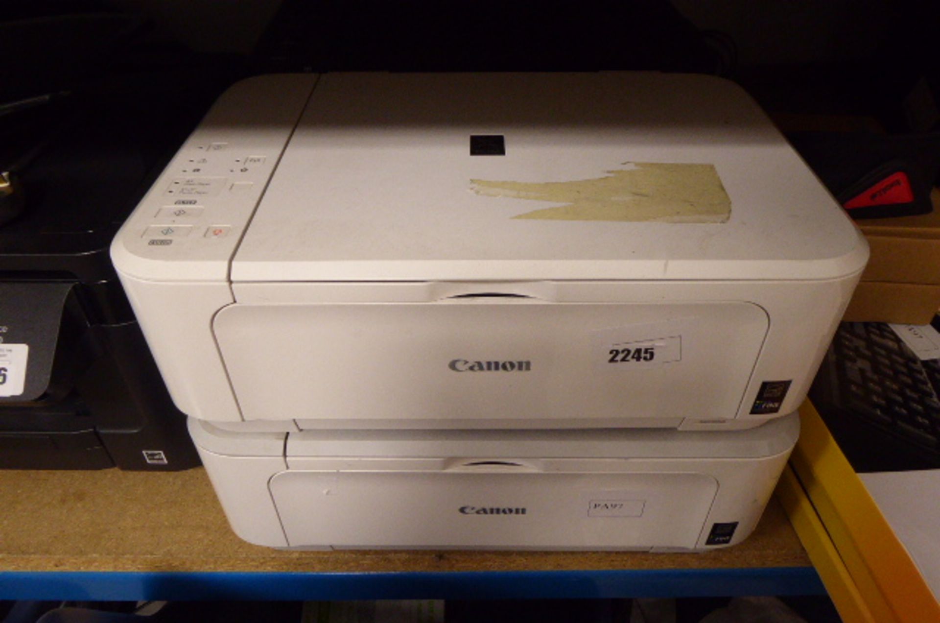 4 Cannon all in one printers including various models, MG3550