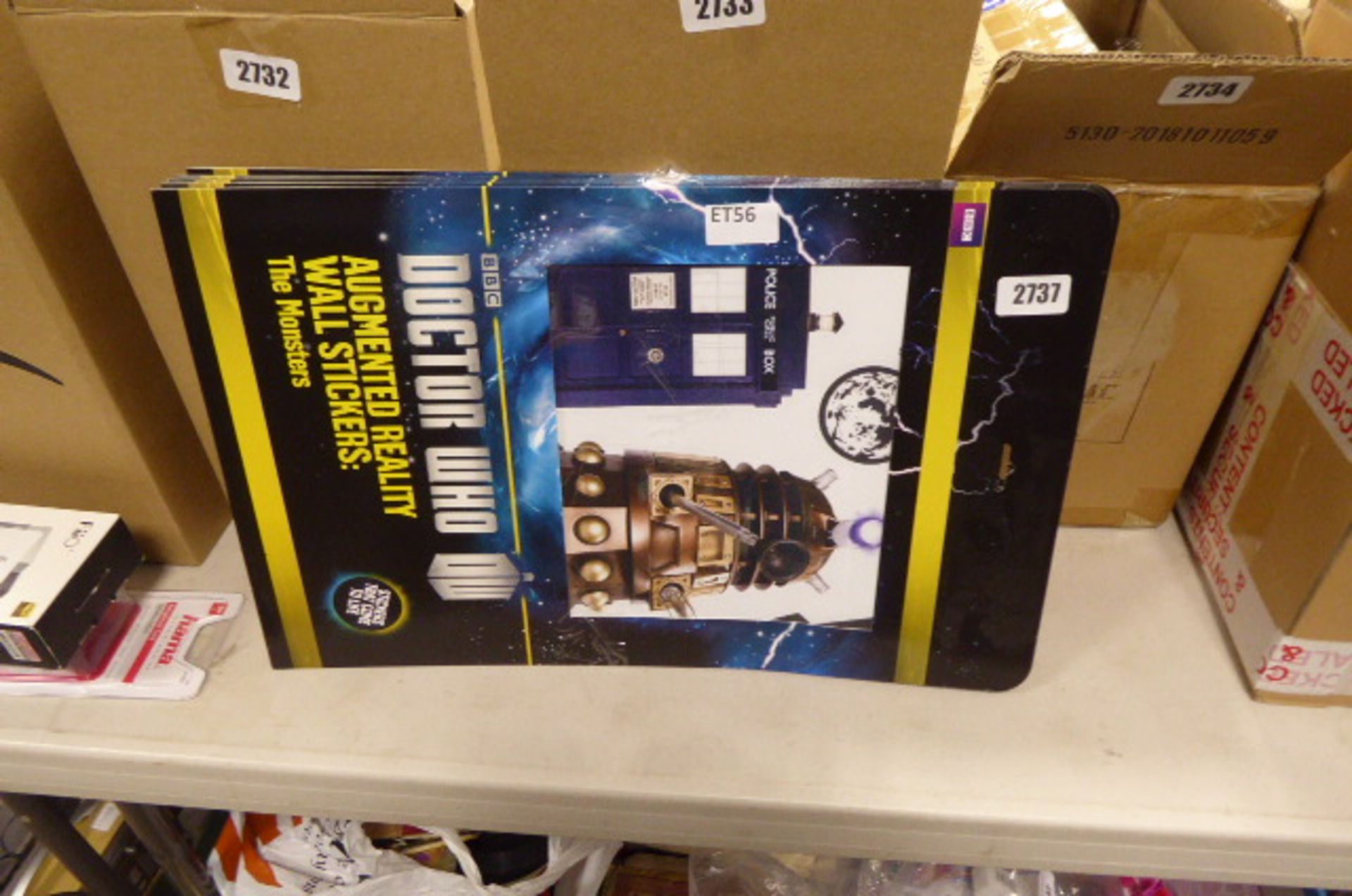 Dr Who wall augmented reality stickers