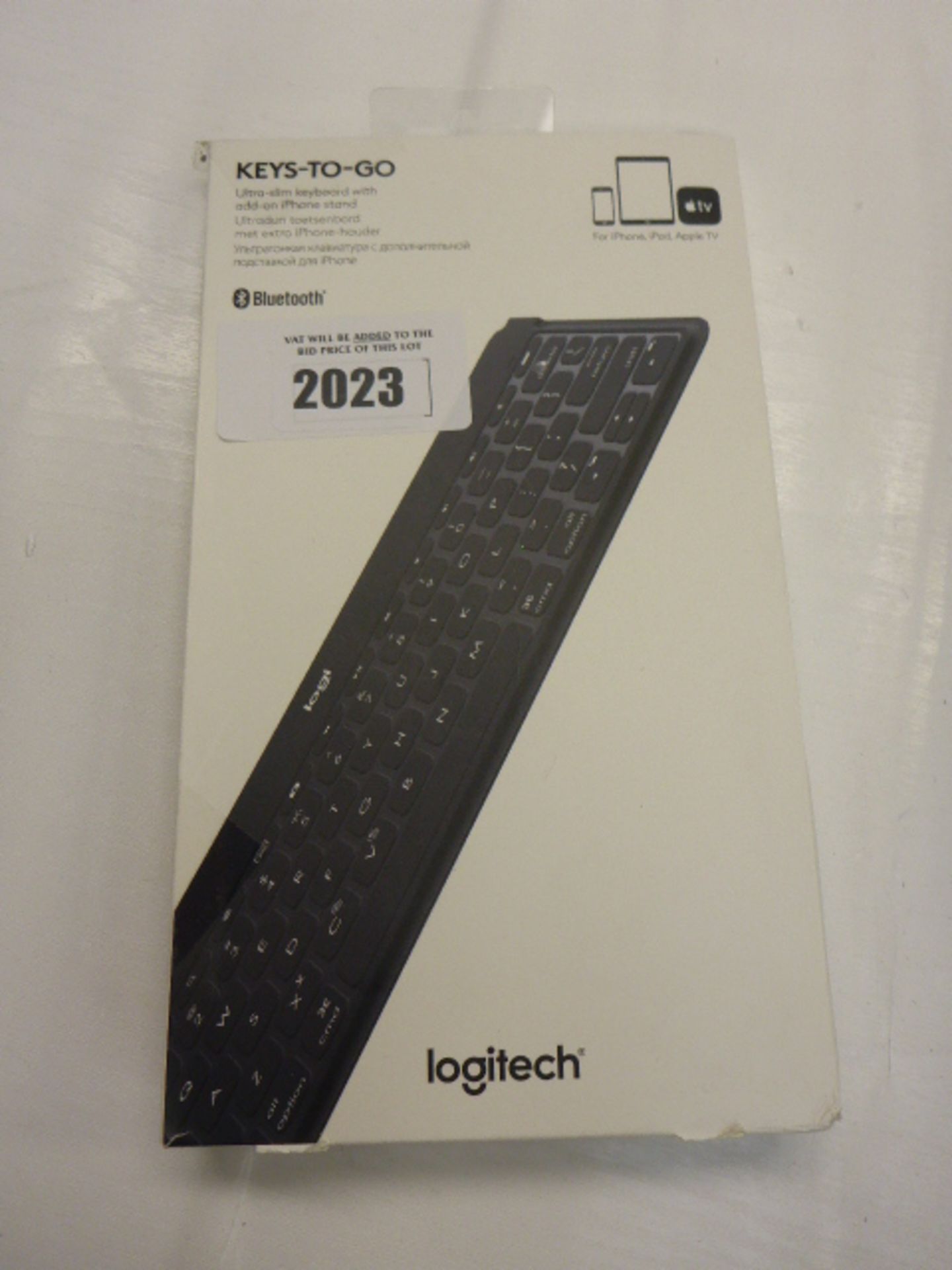 Logitech Keys-To-Go Ultra Slim bluetooth keybaord for iPhone, iPad and Apple TV