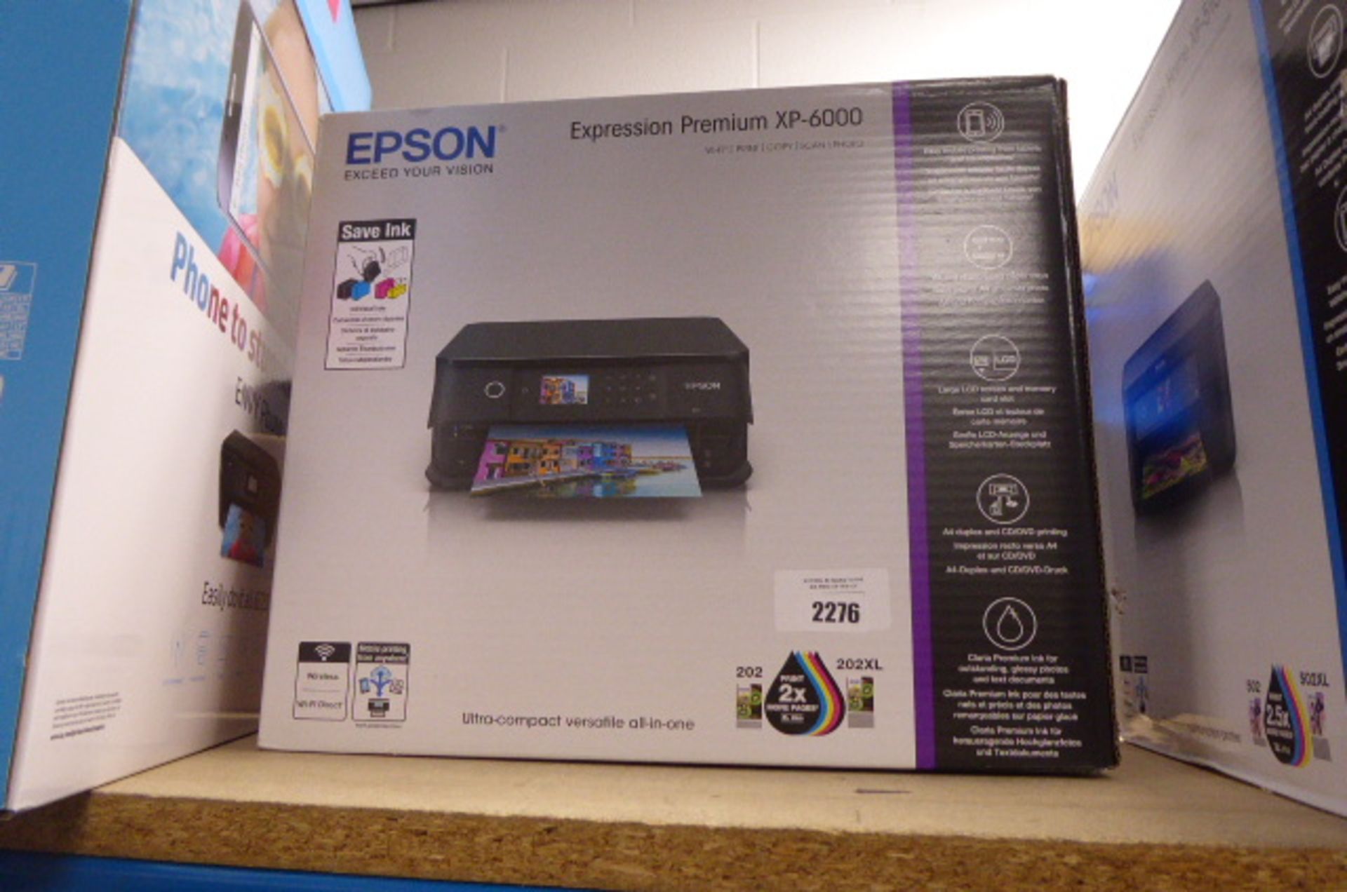 Epsom Expression XP6000 all in one printer, boxed