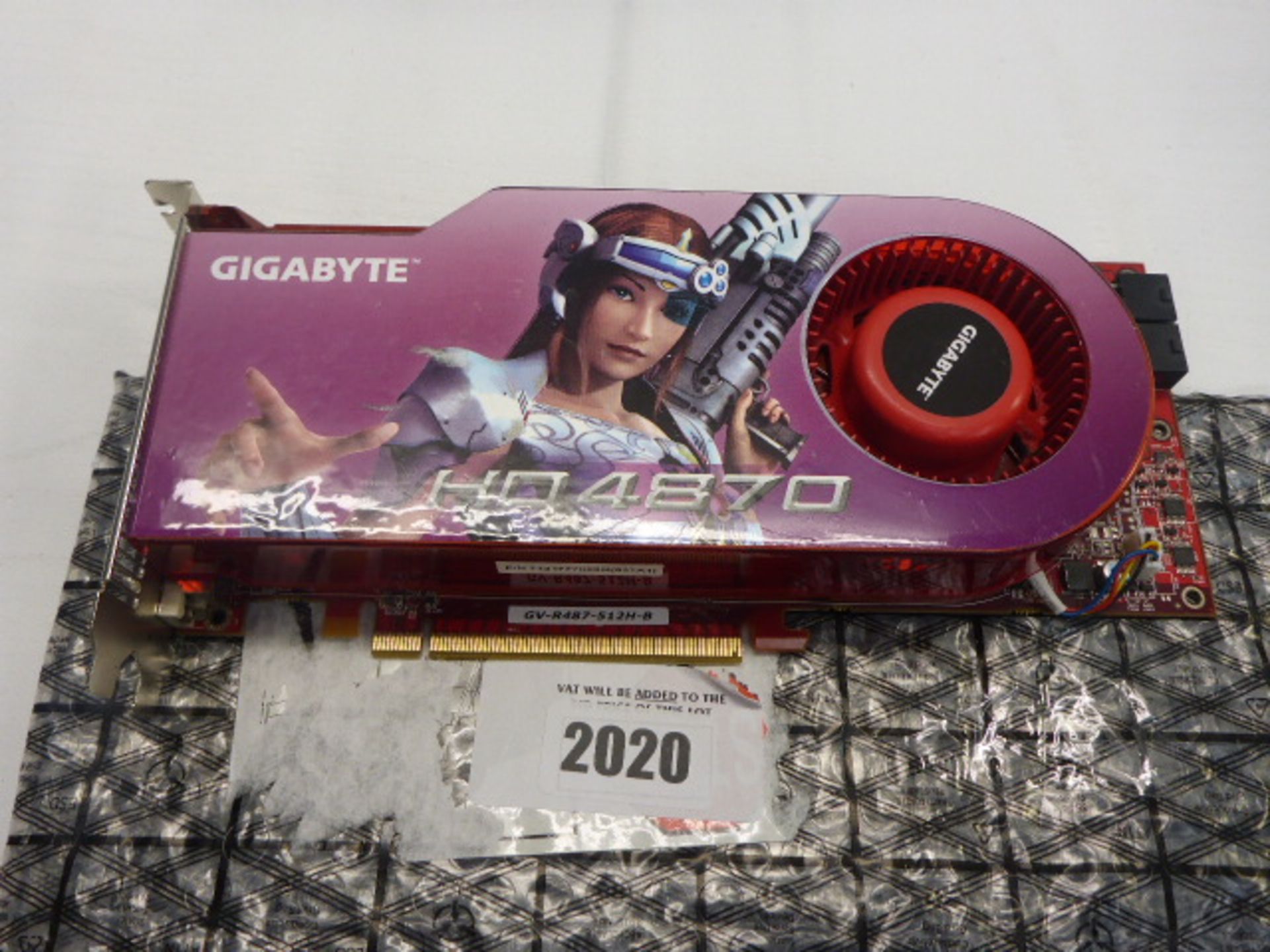 Gigabyte HD 4870 graphics card