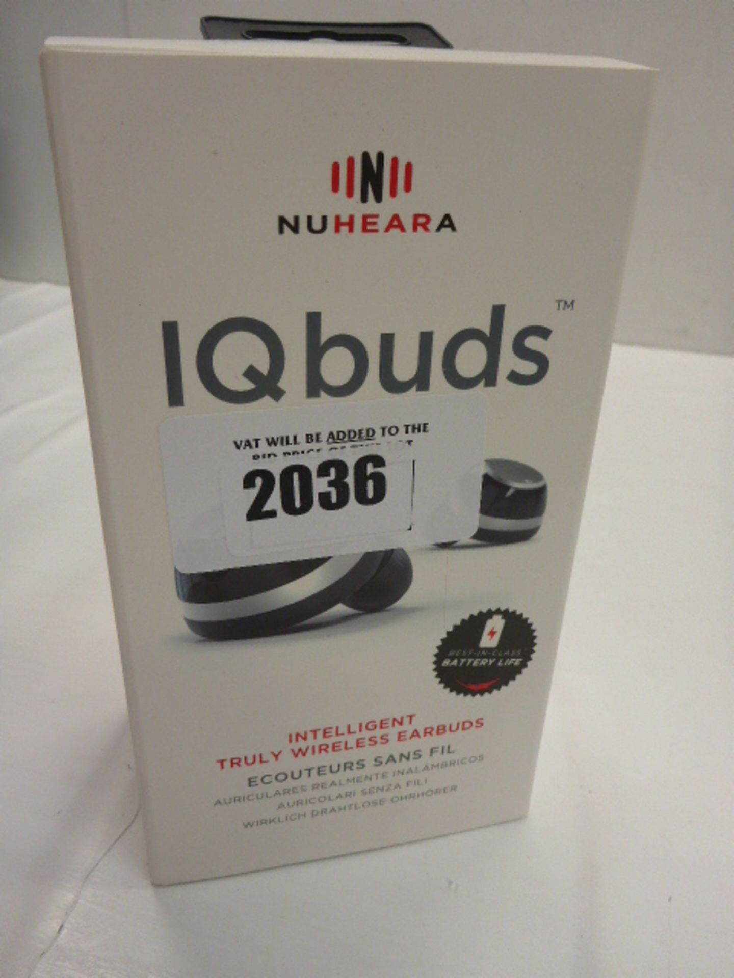 NuHeara IQ Buds wireless earphones