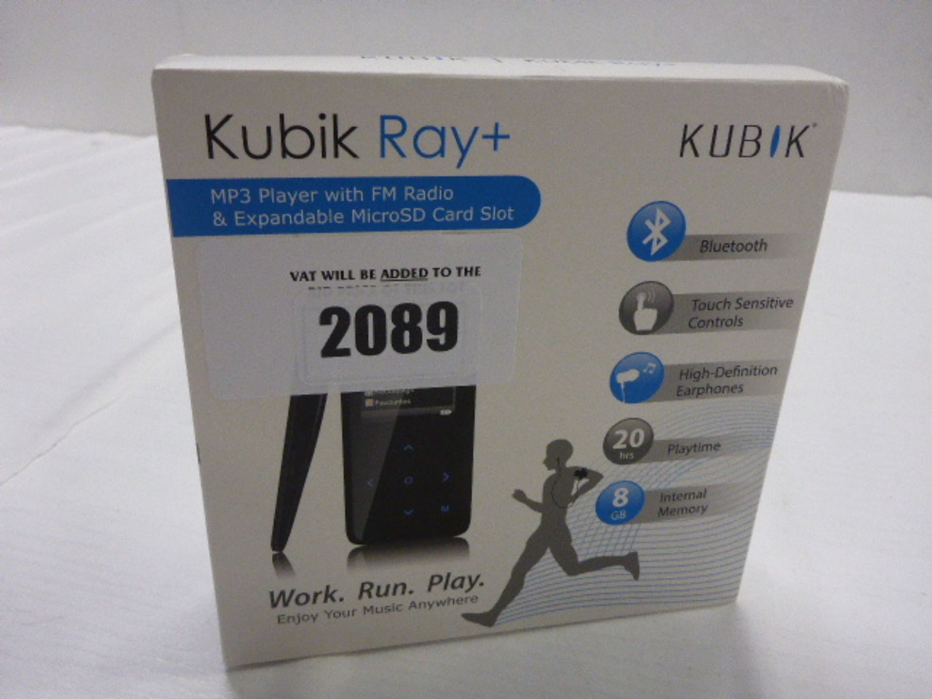 Kubix Ray+ 8GB MP3 Player