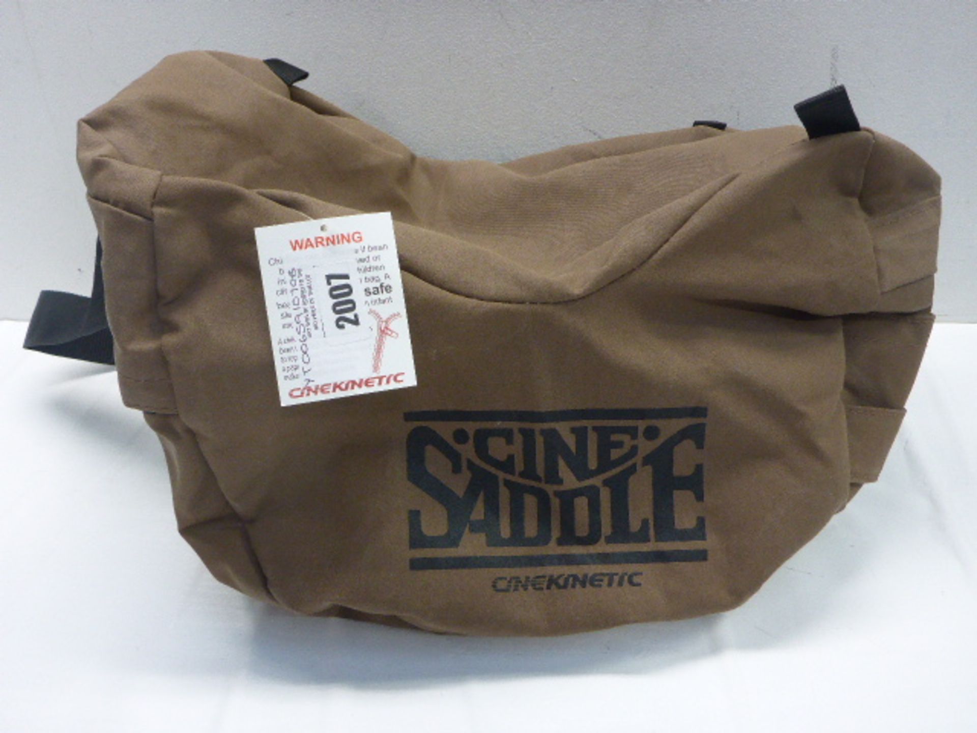 Cine Saddle CineKinetic camera pouch for car hood