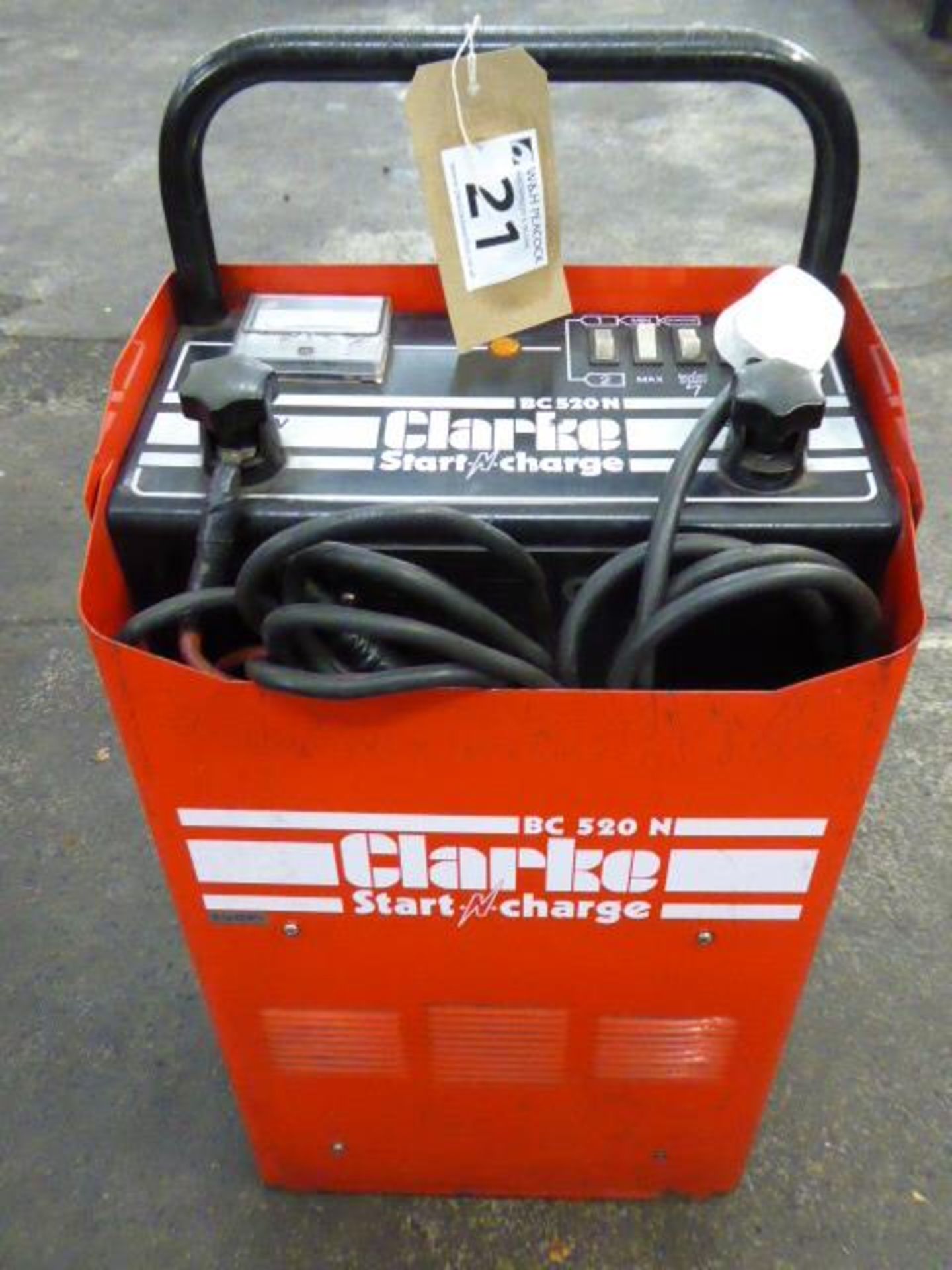 Clarke VC520N Start and Charge workstop battery charger