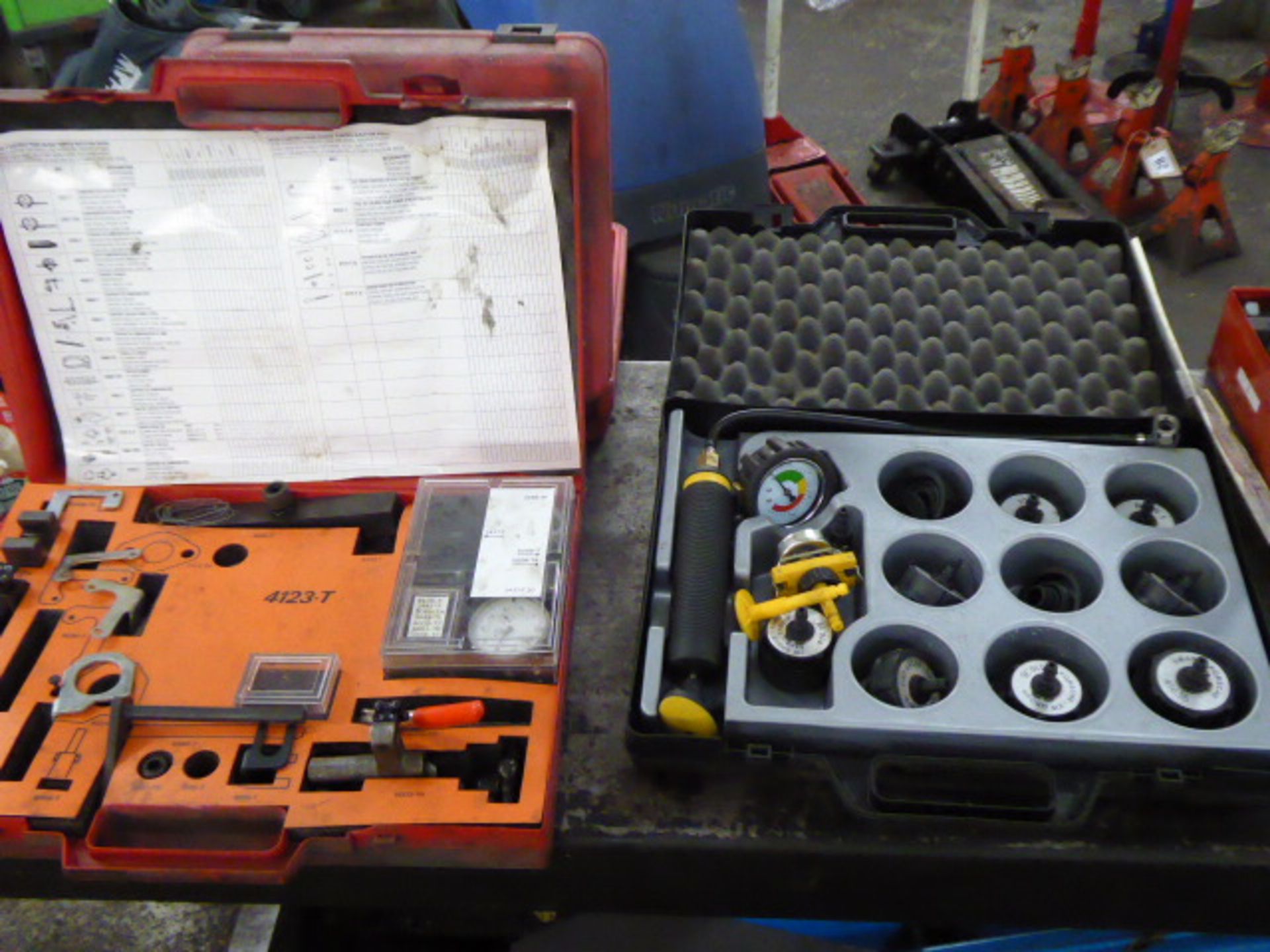 5 cased part toolkits for Citroens; to include replacement chest for BX front axle bearings and - Image 2 of 4