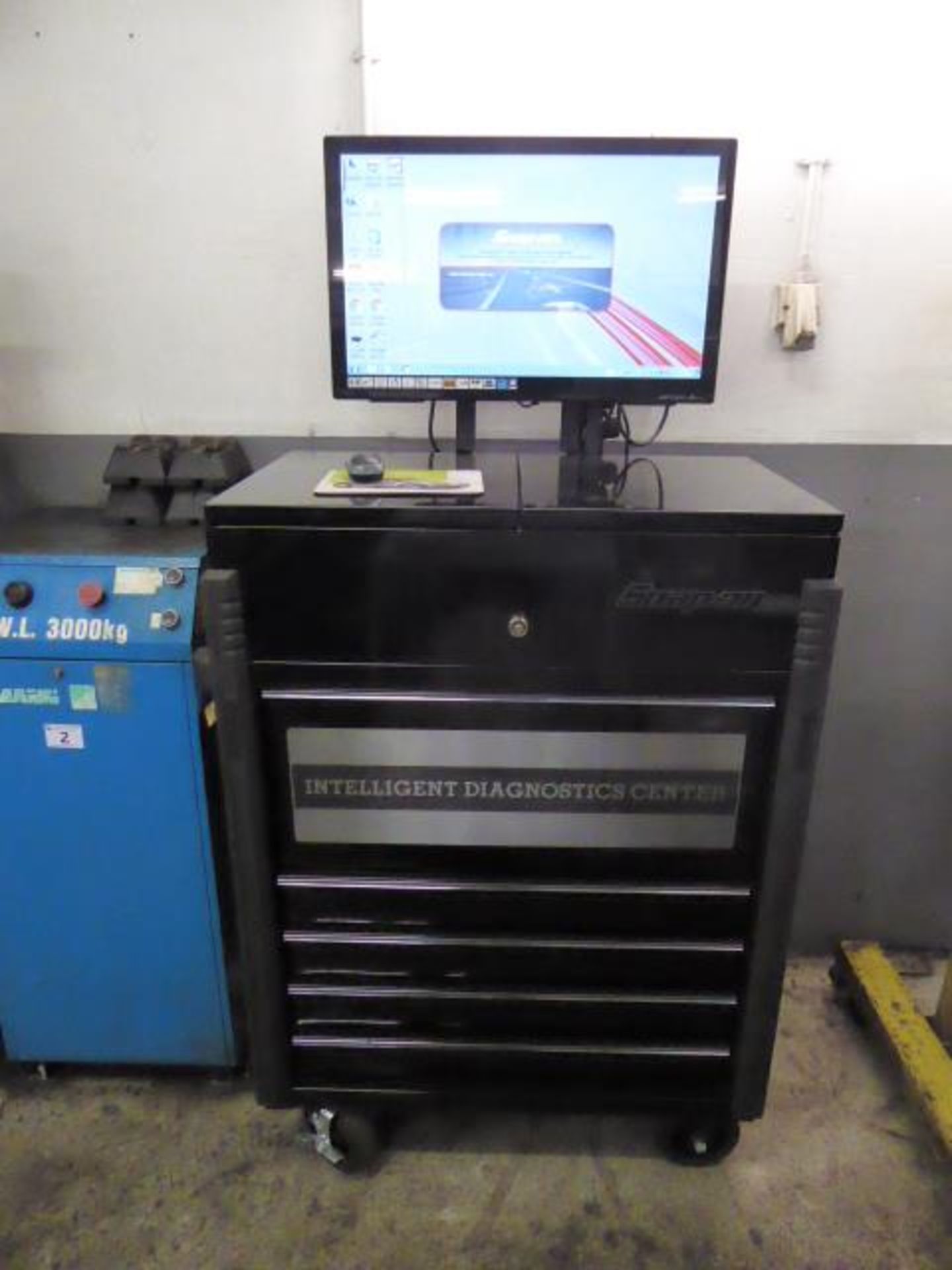 Snap-on Intelligent Diagnostics Centre with Zeus Scope Module M4 portable hand held unit, - Image 2 of 11