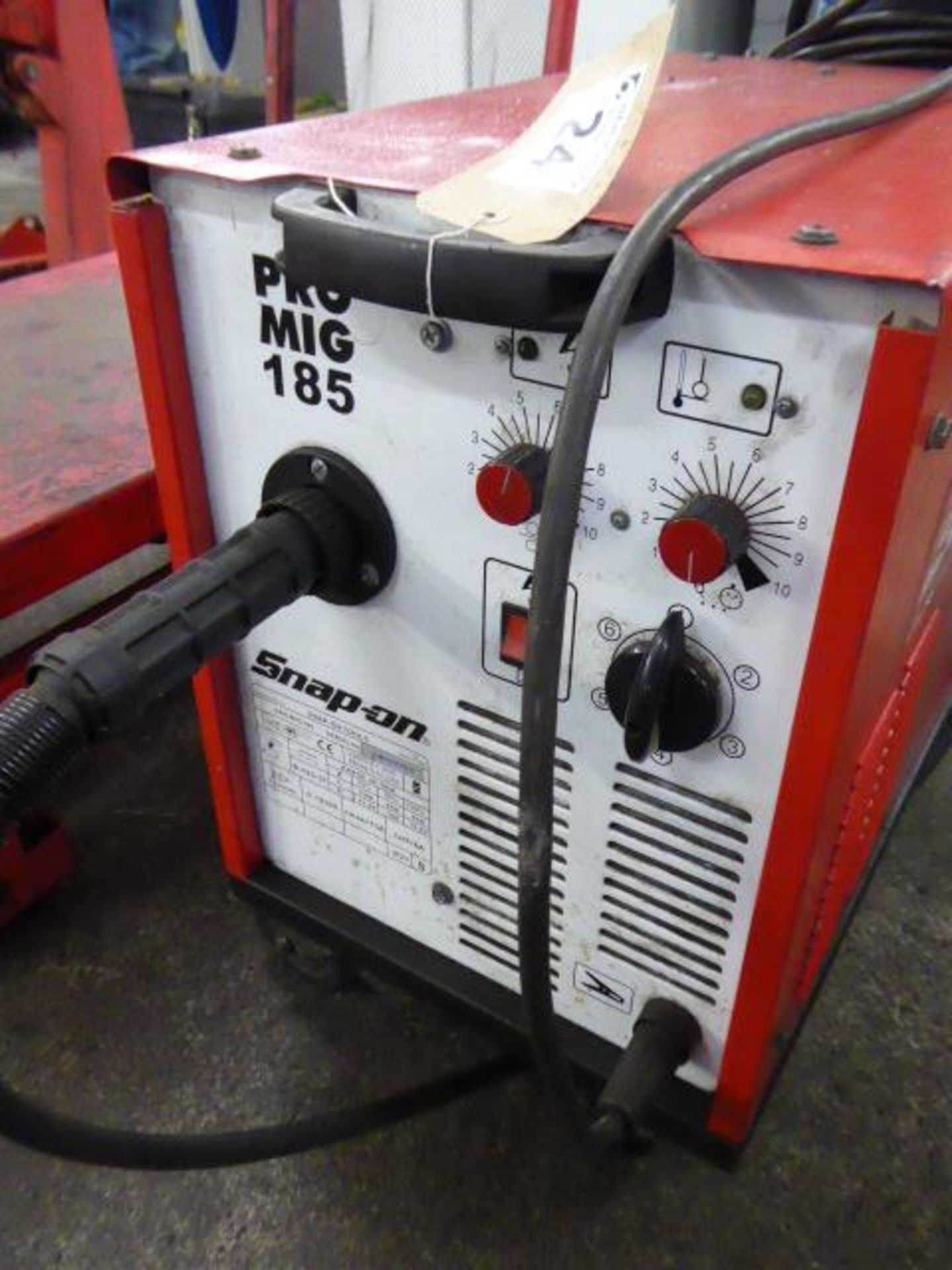 Snap-on Pro Mig 185 welder, year 2005 (single phase) - Image 2 of 3