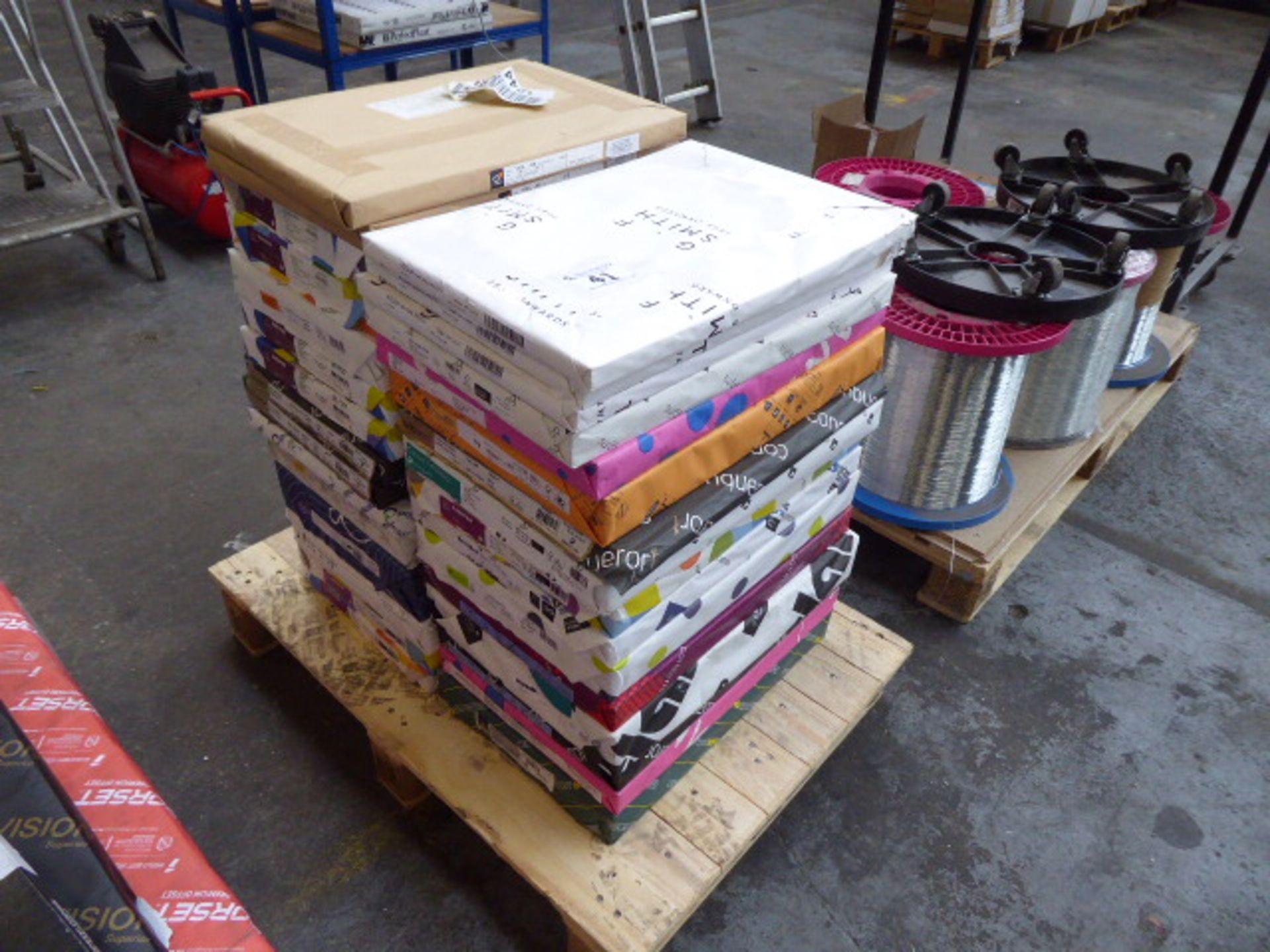 Pallet of misc. A3 printing paper