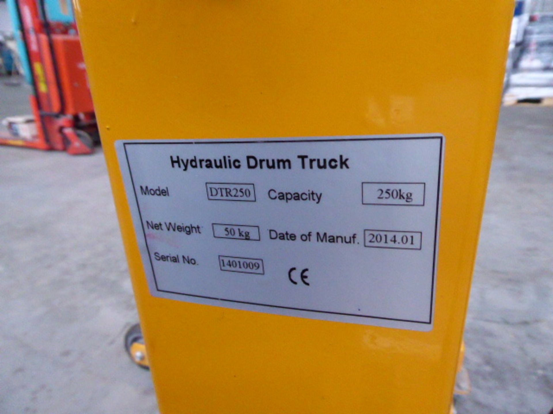 Hydraulic drum truck DTR250 Year: 2014 - Image 3 of 3