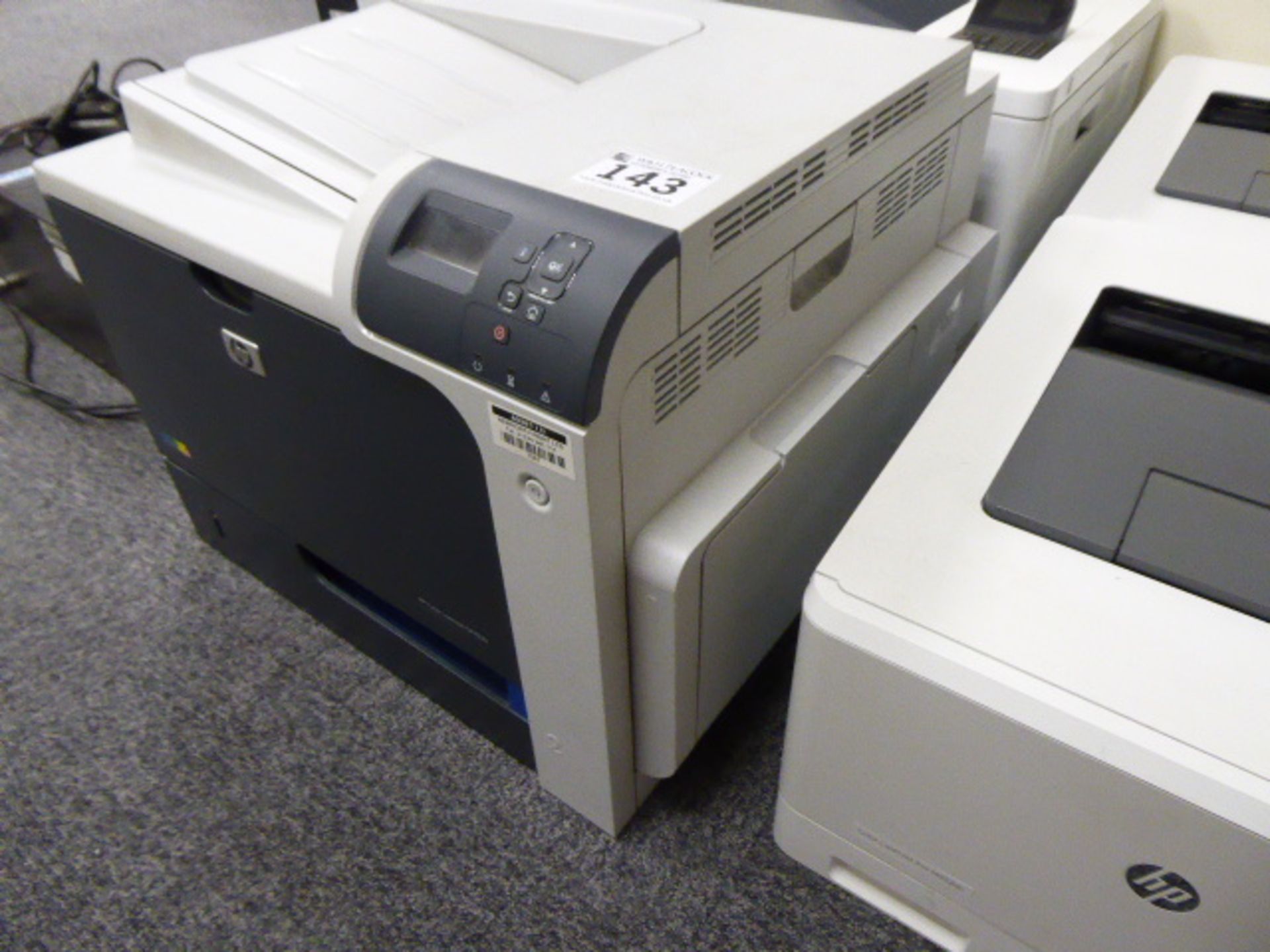 HP laser jet CP4025 printer, 2 HP colour laser jet M452DN printers and an HP colour laser jet - Image 3 of 3