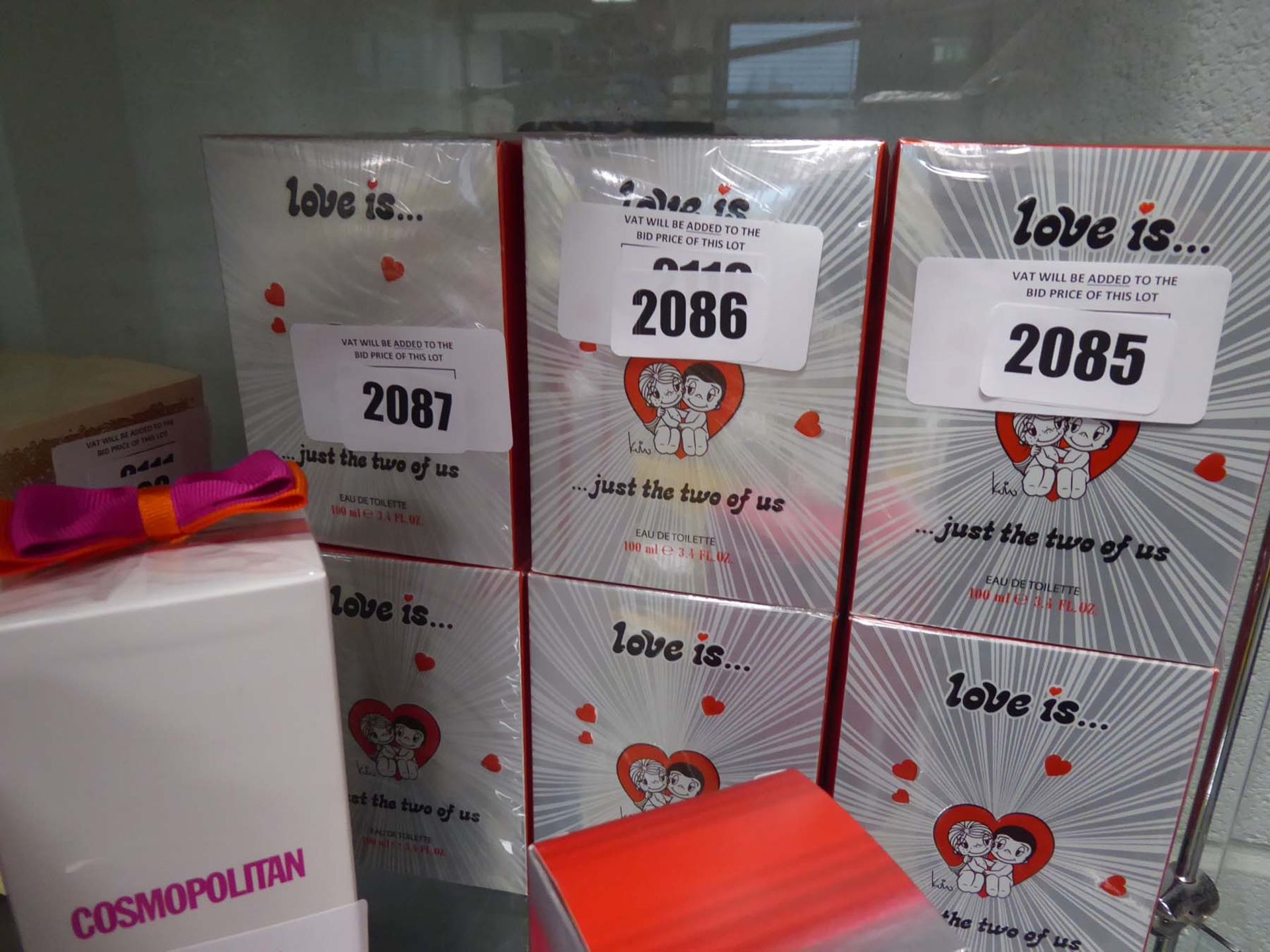 2116 - 2 boxed sets of Love Is 100ml perfumes
