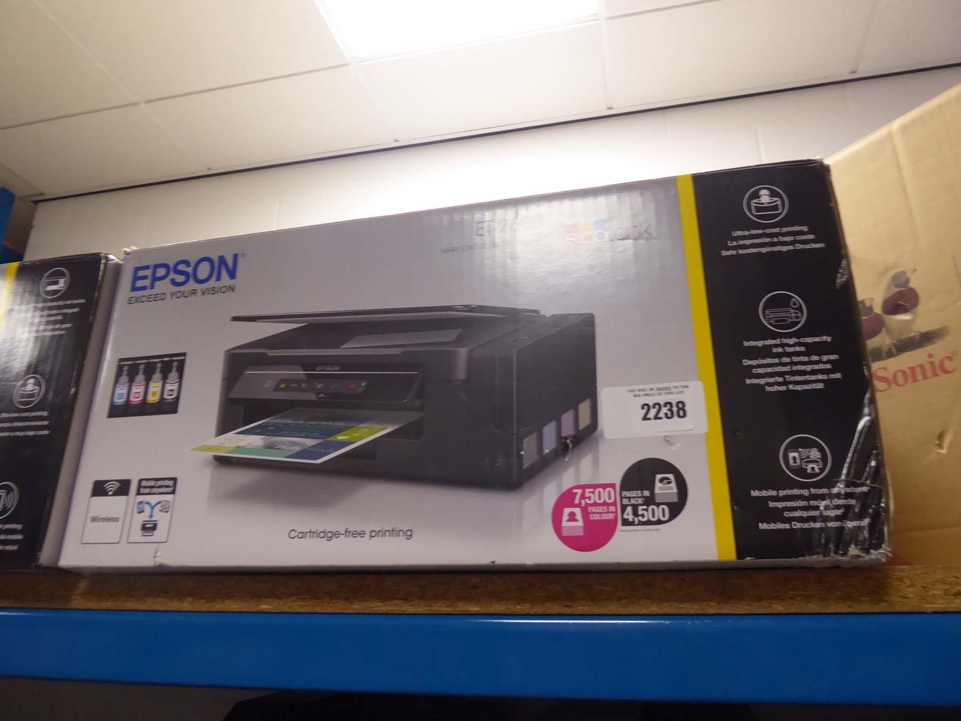 Epson ET2600 Ecotank printer in box