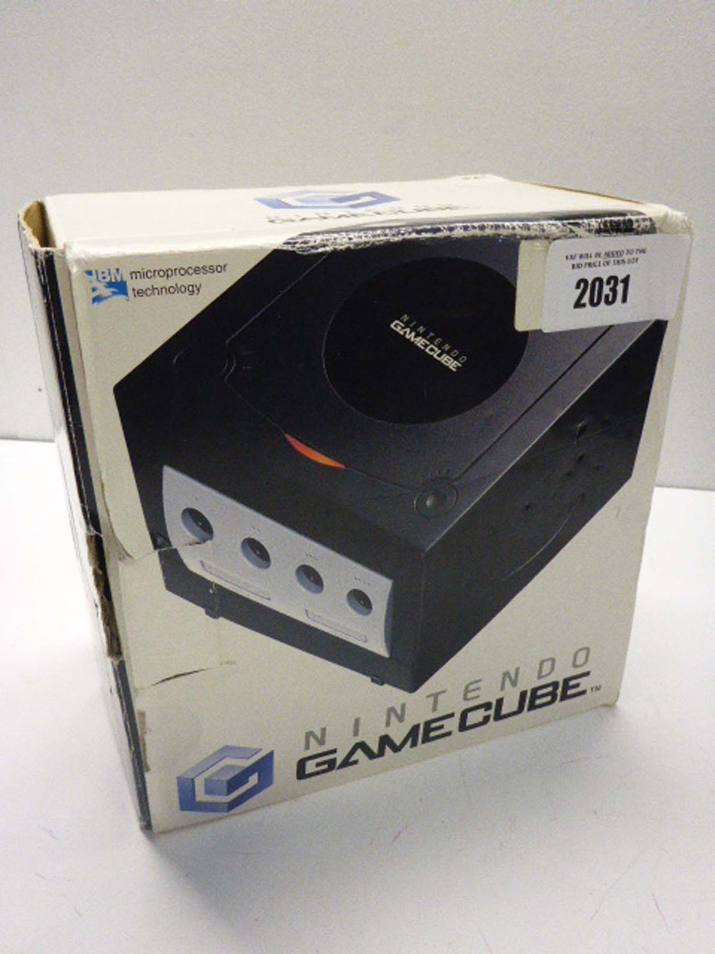 Ninitendo GameCube Console with box and Psu.