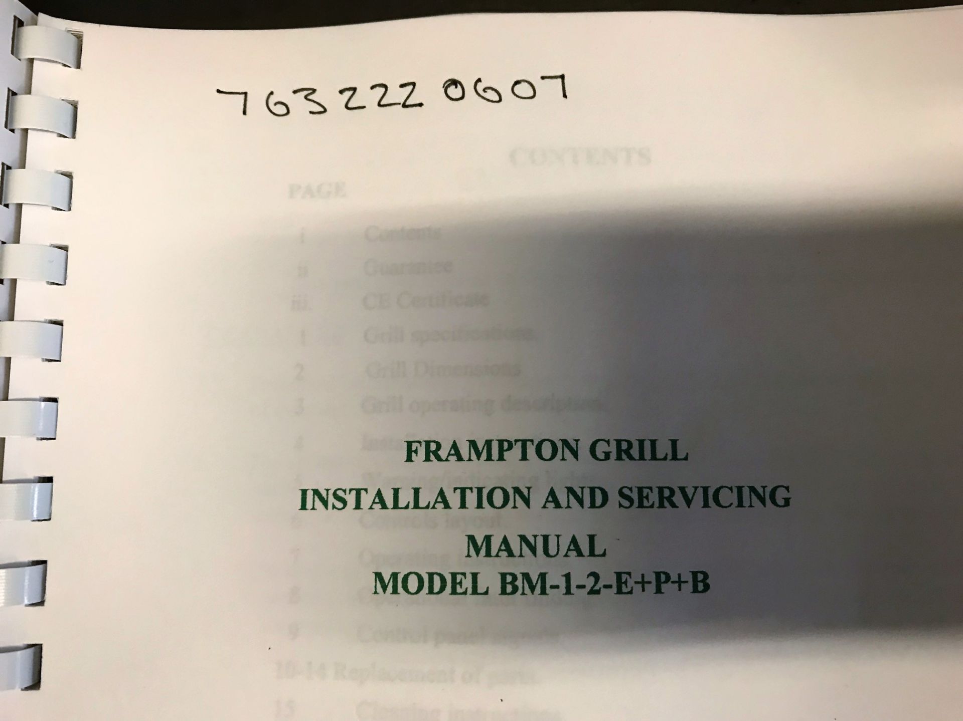 A Frampton International Model BM-1-2-E+P+B Conveyorised Grill No.7632220607 (3ph-plug in) with - Image 4 of 8