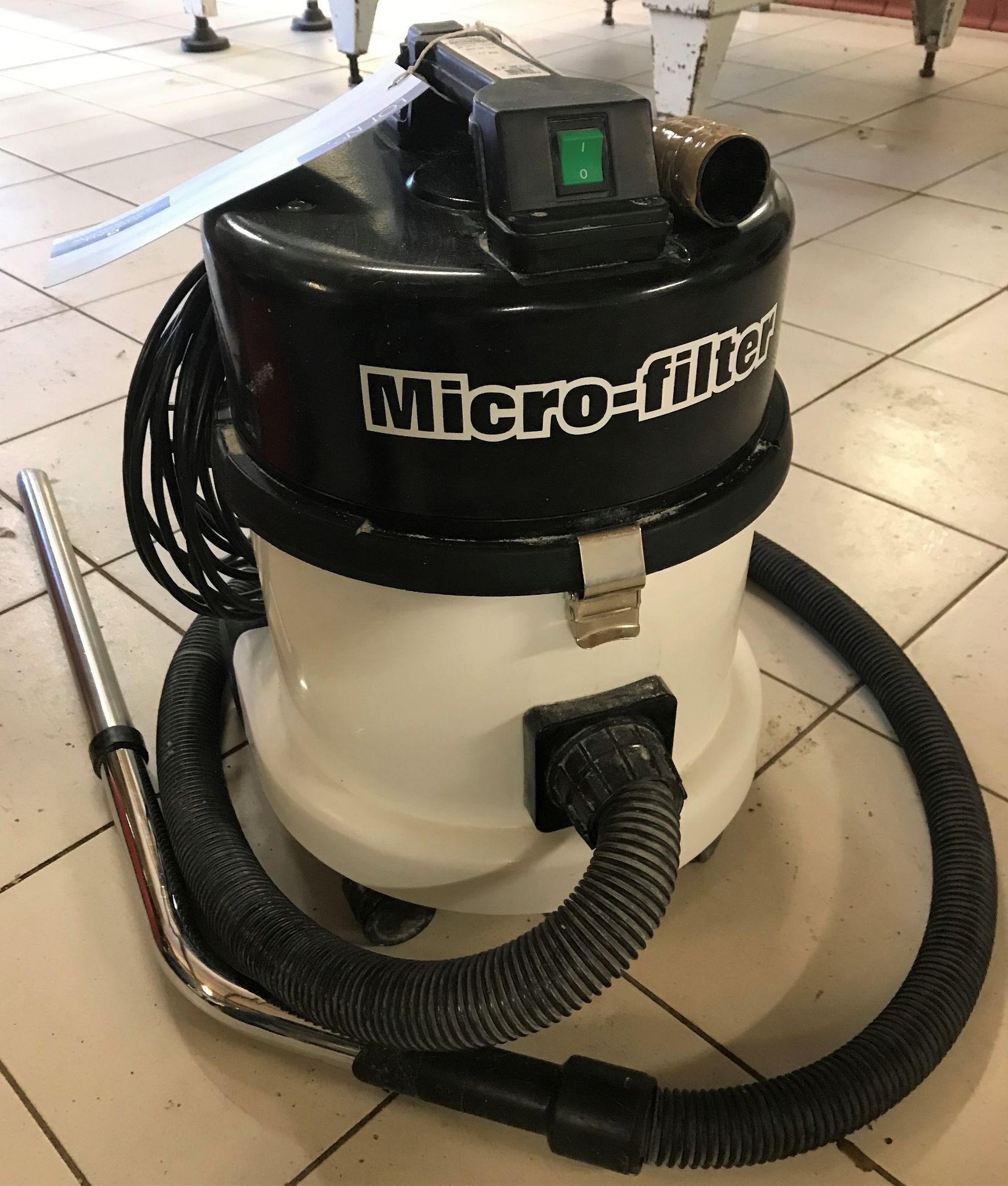 A Numatic Micro-filter MFQ 370-21 Vacuum Cleaner (1ph).