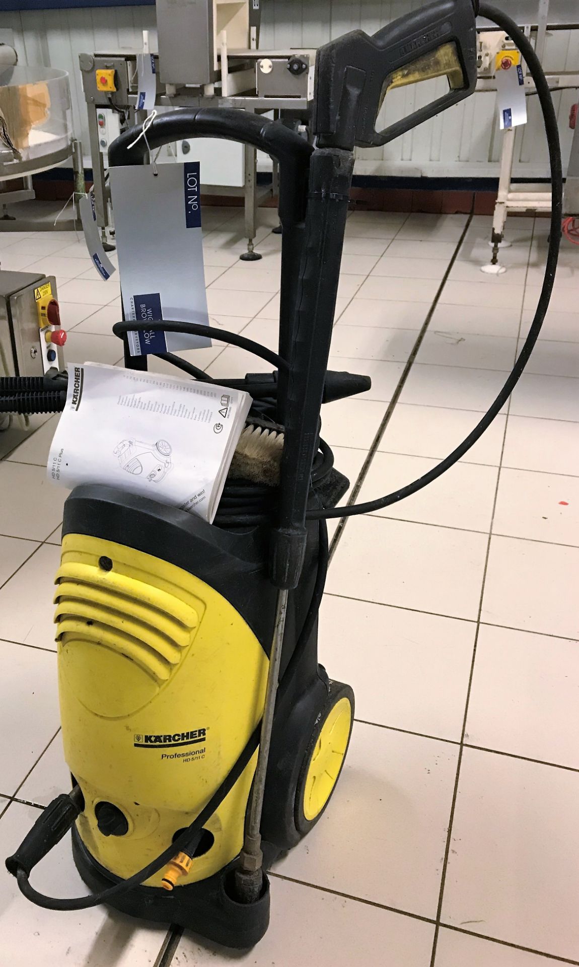 A Karcher Professional HD 5/11C Pressure Washer (1ph).