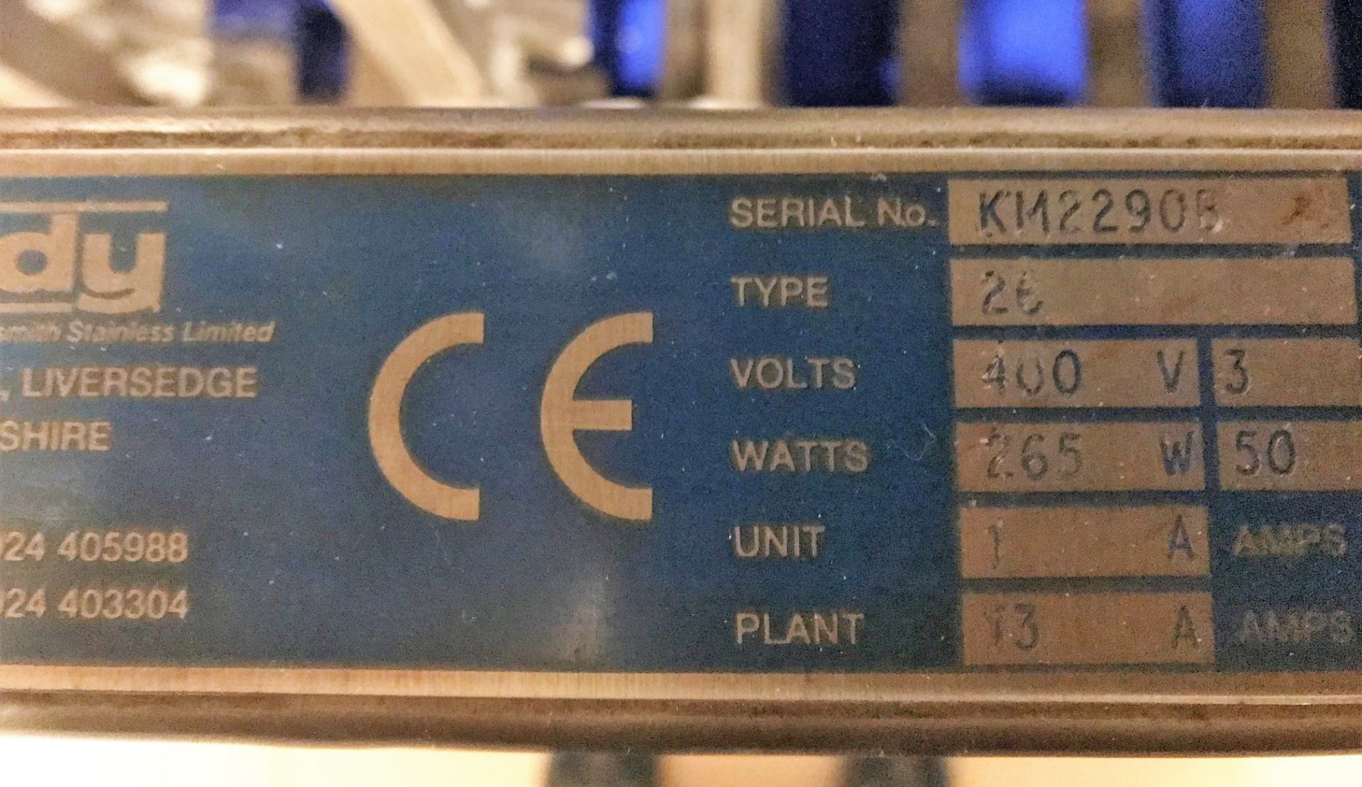 An Oddy Novatek 2 Three Pocket Roll Plant comprising Type 60 Dough Divider/Rounder No.KM2290A; - Image 10 of 23