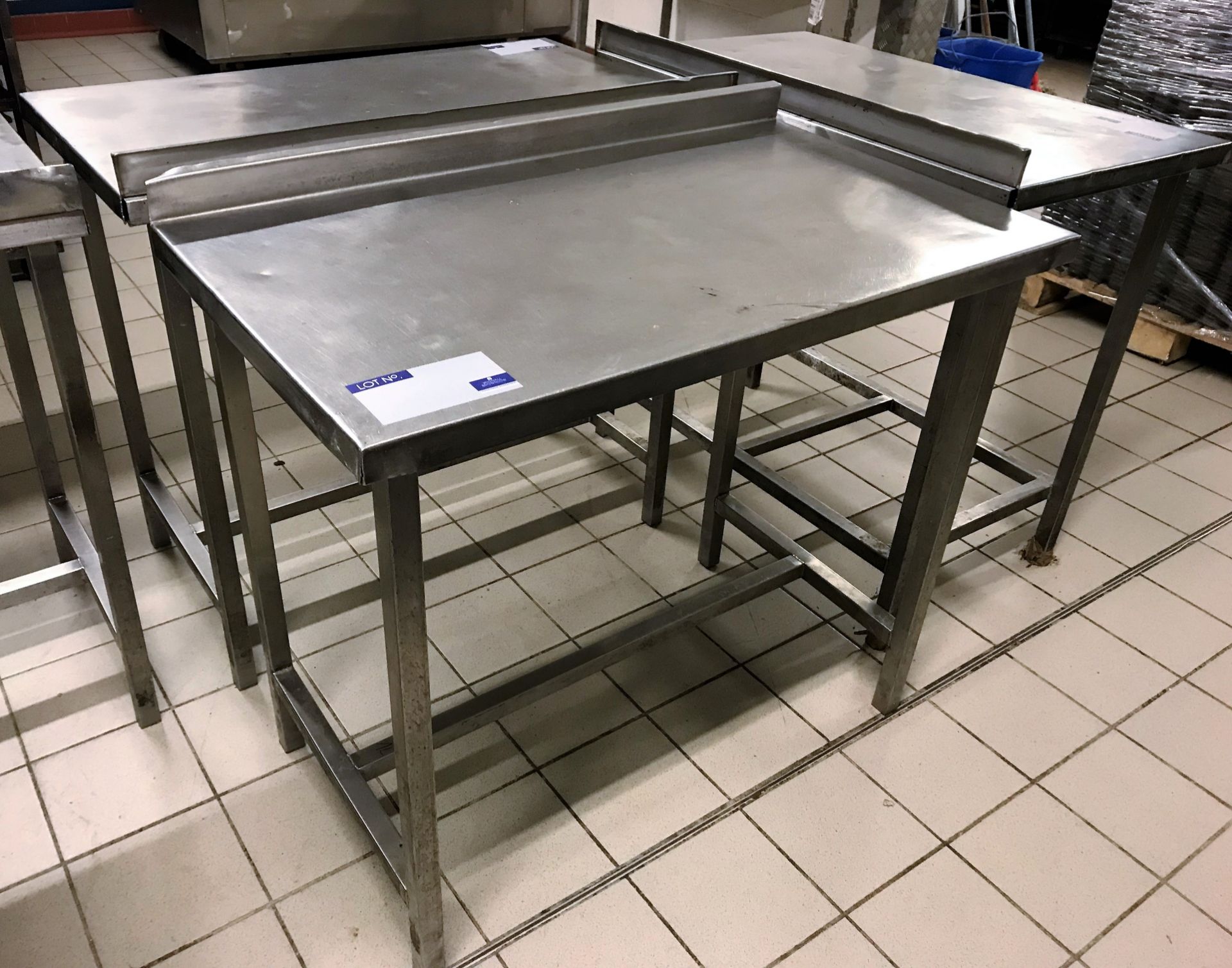 A Stainless Steel Work Bench, 36in x 21in x 31in h.