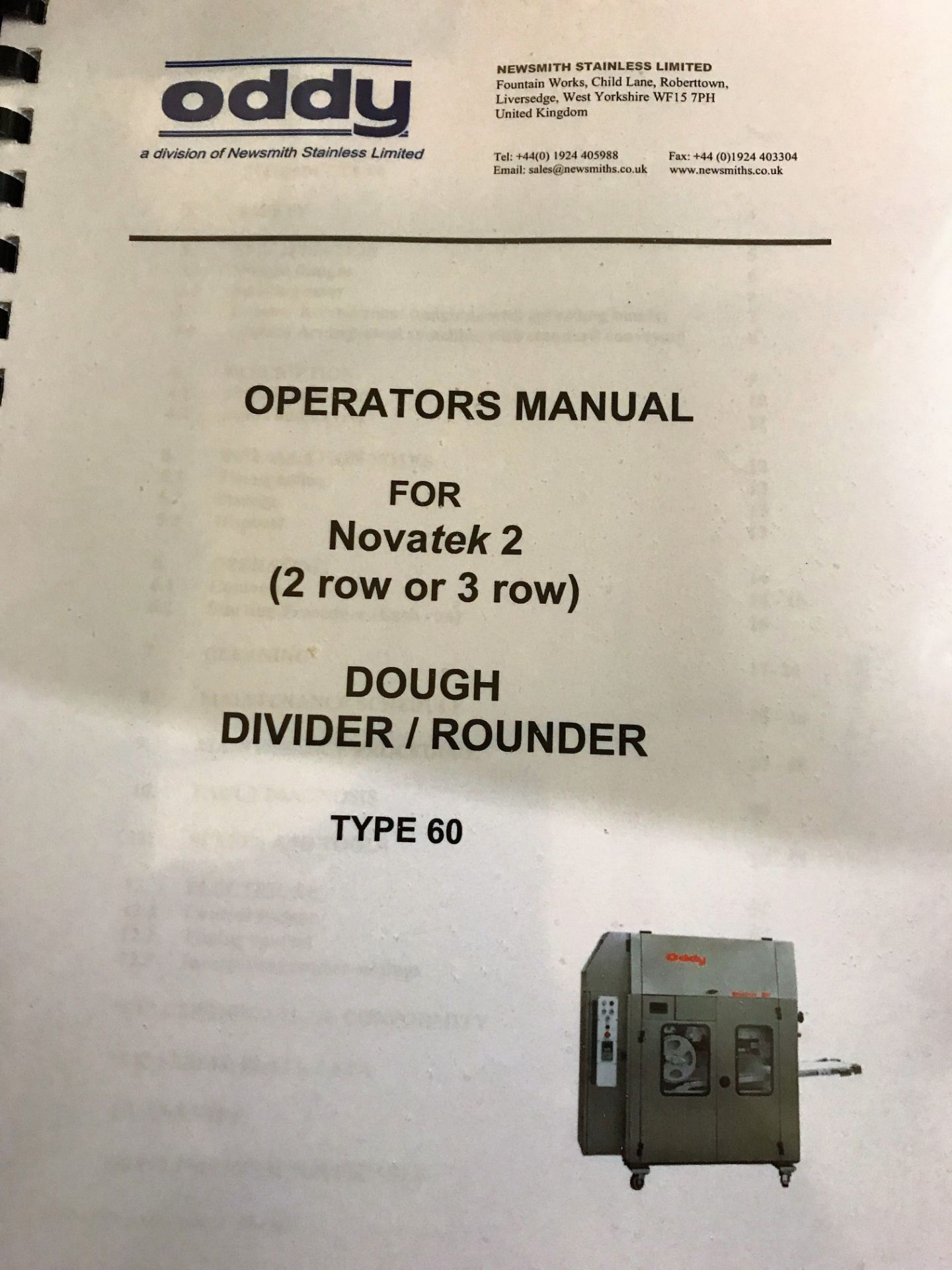 An Oddy Novatek 2 Three Pocket Roll Plant comprising Type 60 Dough Divider/Rounder No.KM2290A; - Image 14 of 23