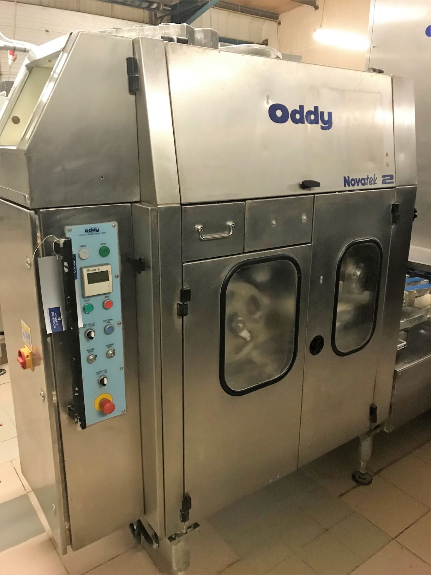 An Oddy Novatek 2 Three Pocket Roll Plant comprising Type 60 Dough Divider/Rounder No.KM2290A; - Image 4 of 23