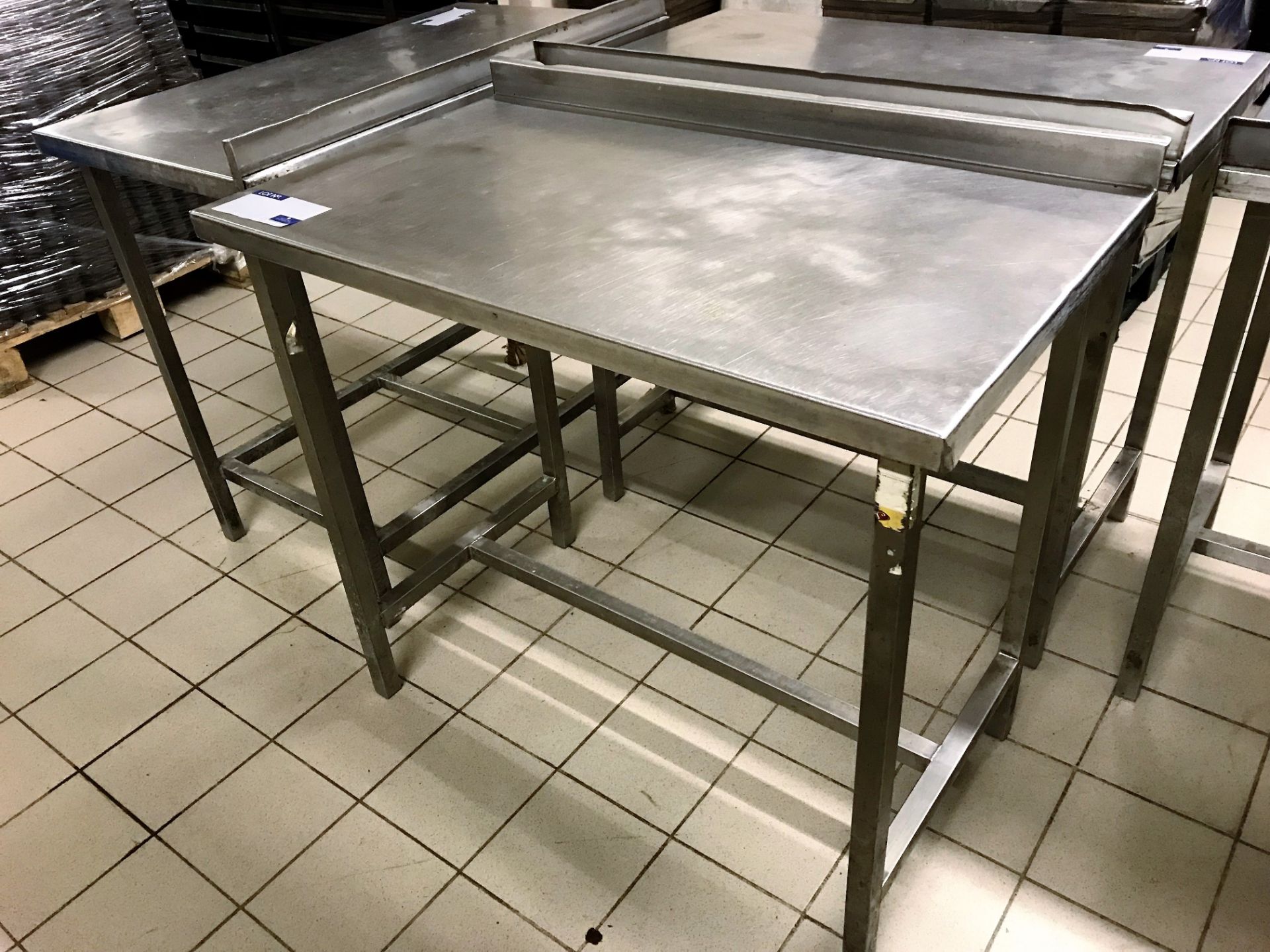 A Stainless Steel Work Bench, 36in x 21in x 31in h.