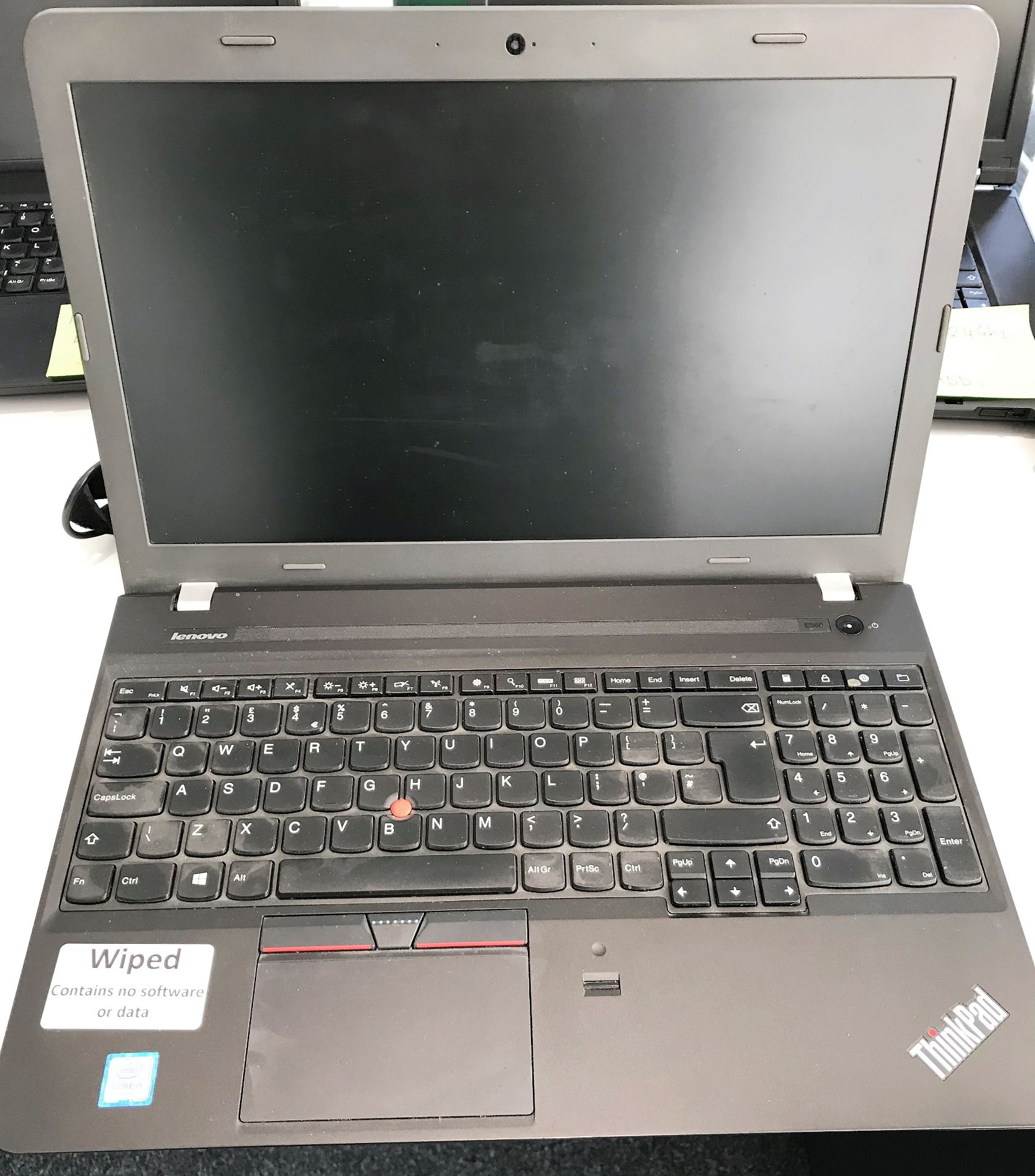 A Lenovo ThinkPad Edge E560 Lap Top Computer i5 6200U 2.3GHz 4GB RAM 250GB HDD (ID.01381).